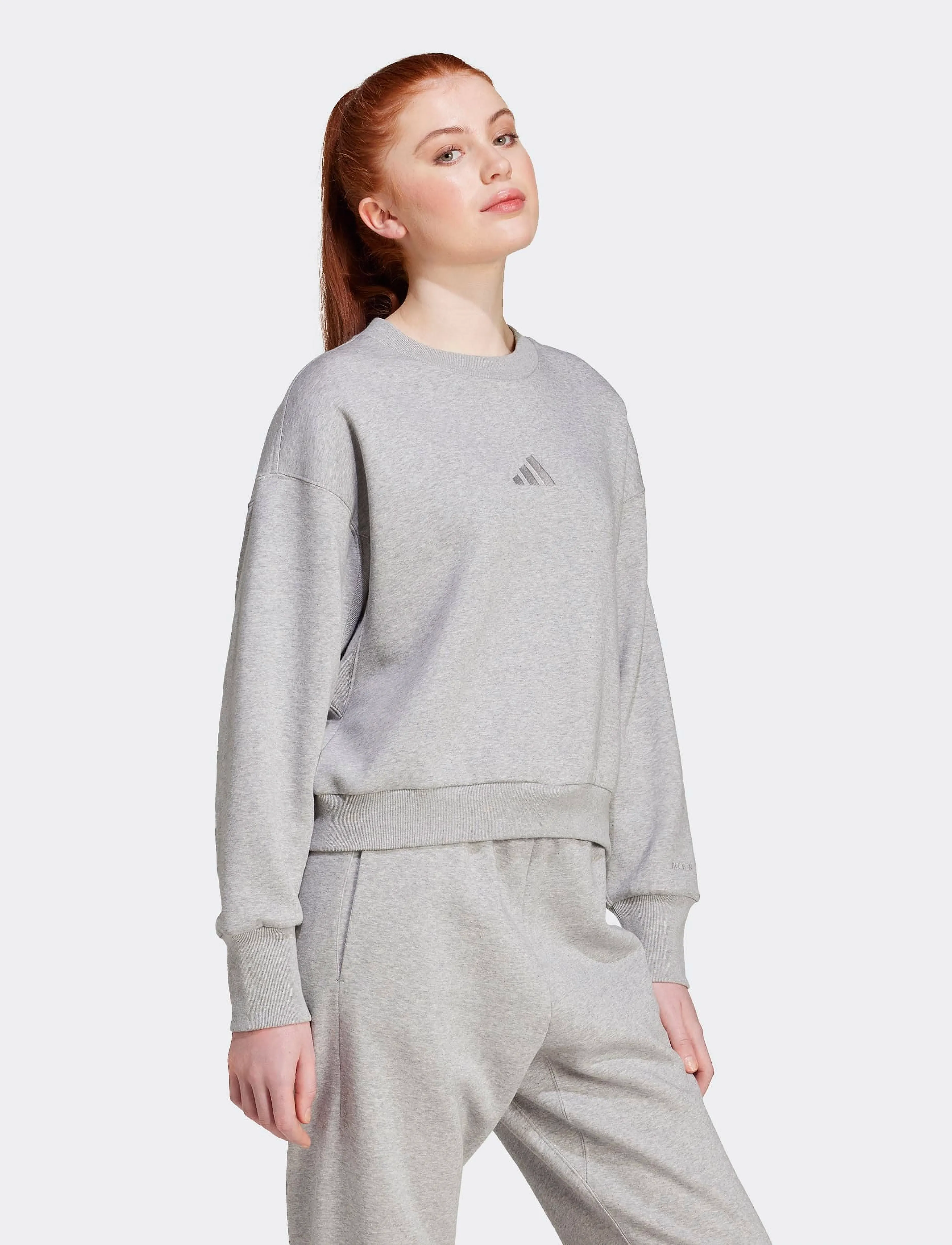 adidas Sportswear - W ALL SZN SWT - sweatshirts - mgreyh - 0