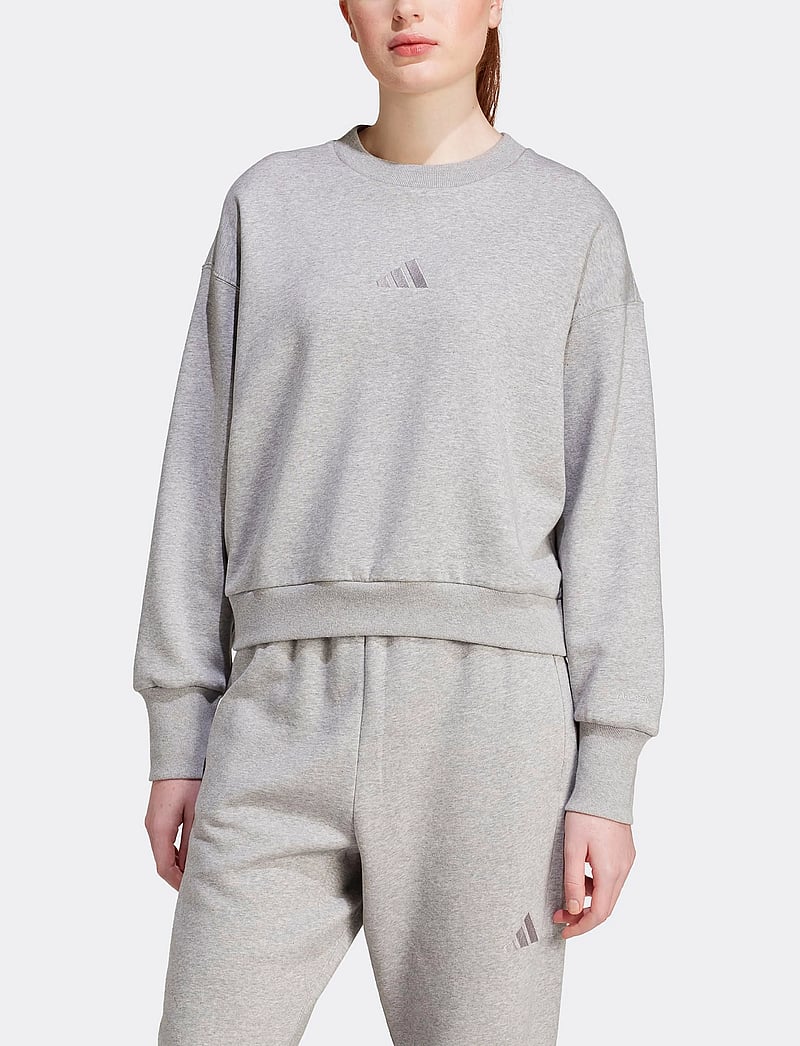 adidas Sportswear - W ALL SZN SWT - džemperiai - mgreyh - 3