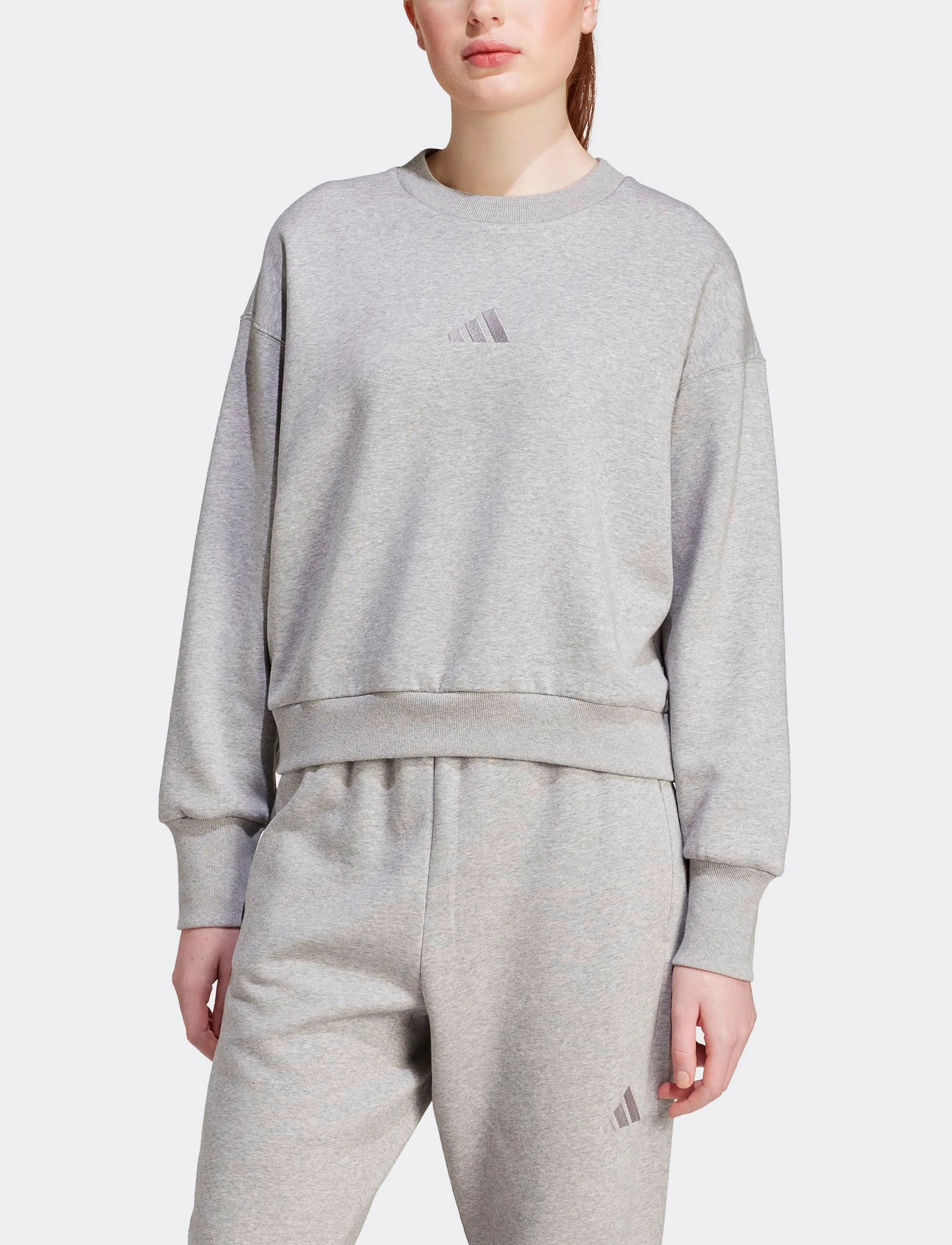 adidas Sportswear - W ALL SZN SWT - sweatshirts - mgreyh - 3