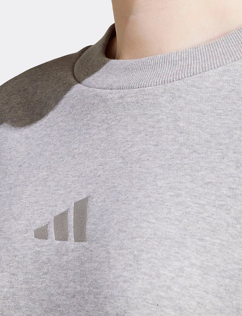 adidas Sportswear - W ALL SZN SWT - džemperiai - mgreyh - 5