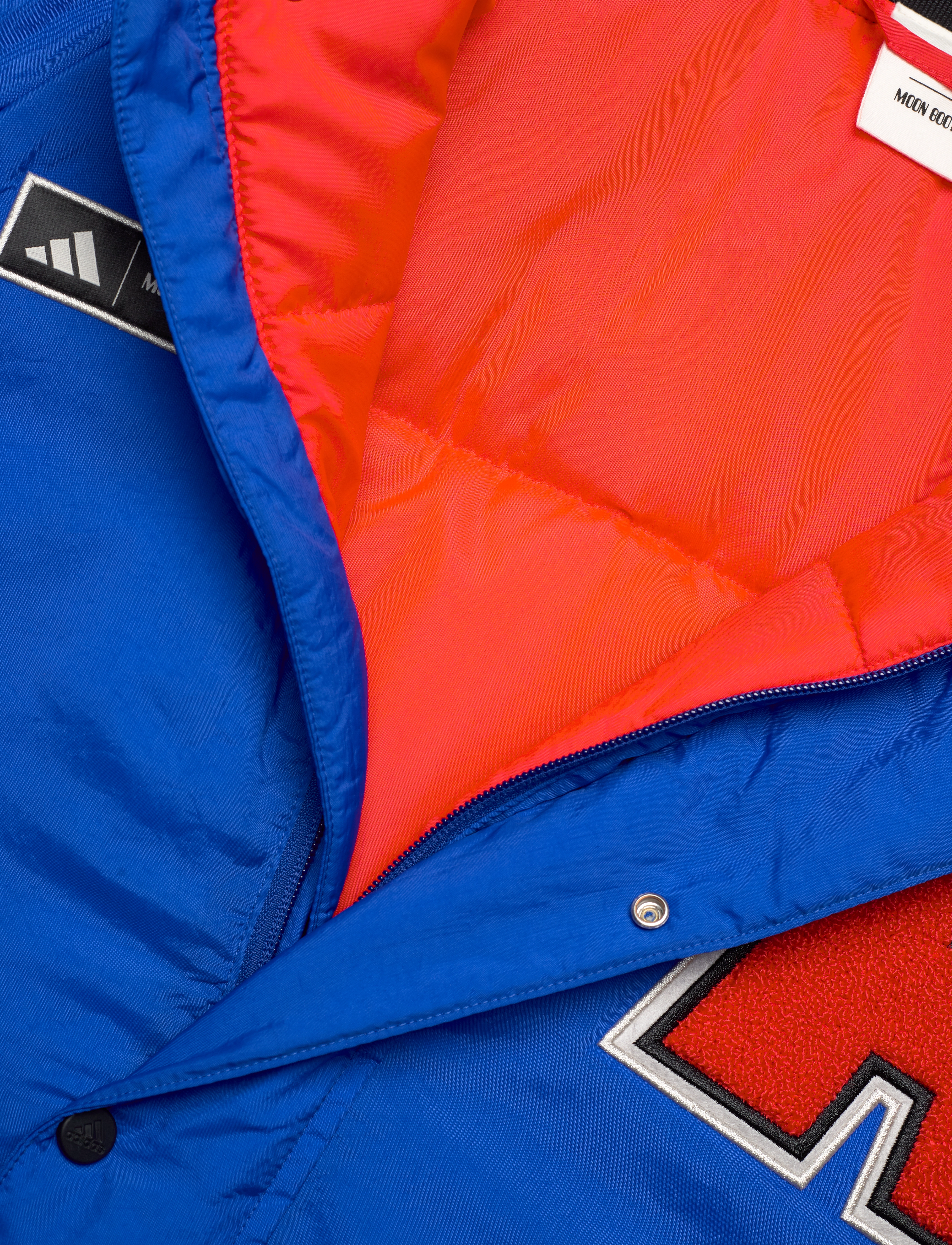 adidas Sportswear - adidas x MOONBOOT VARSITY JACKET - kvinder - poblue - 2