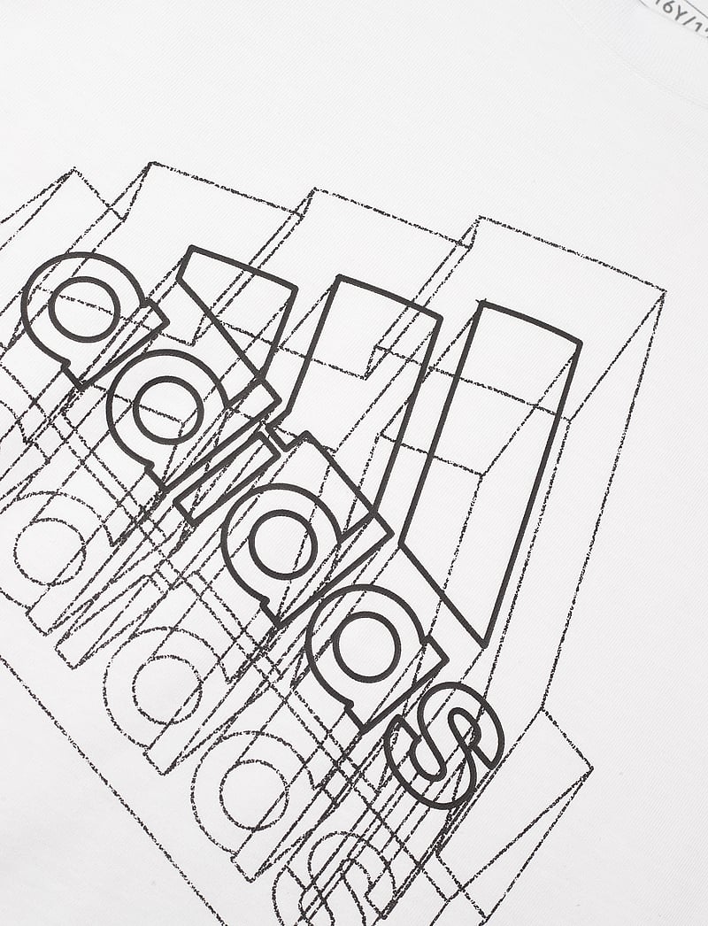 adidas Sportswear - TECH TABLE - t-shirts - white - 2