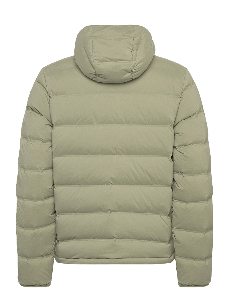 adidas Sportswear - HELIONIC STRETCH HOODED DOWN JACKET - sulejoped ja voodriga joped - tengrn - 1