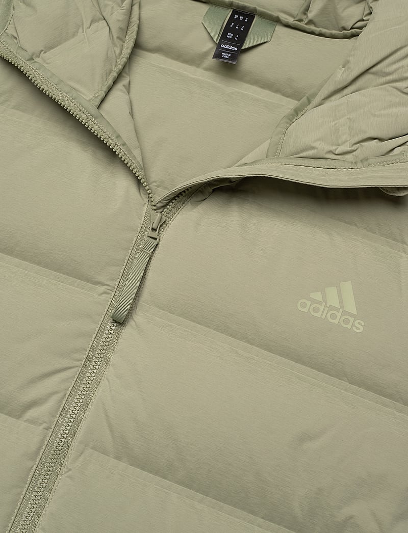 adidas Sportswear - HELIONIC STRETCH HOODED DOWN JACKET - sulejoped ja voodriga joped - tengrn - 2