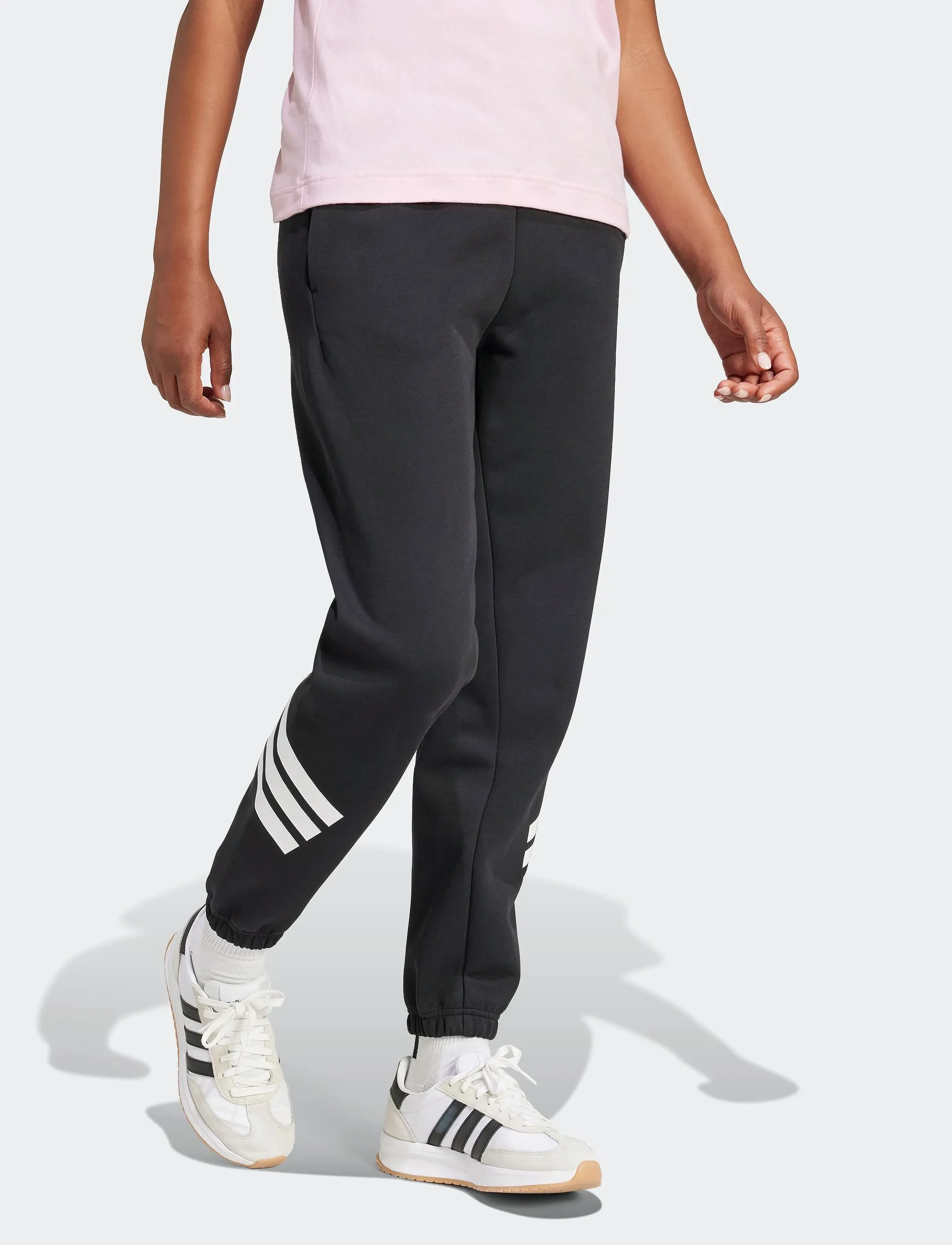 adidas Sportswear W FI 3S REG PT - Trainingshosen - BLACK / black