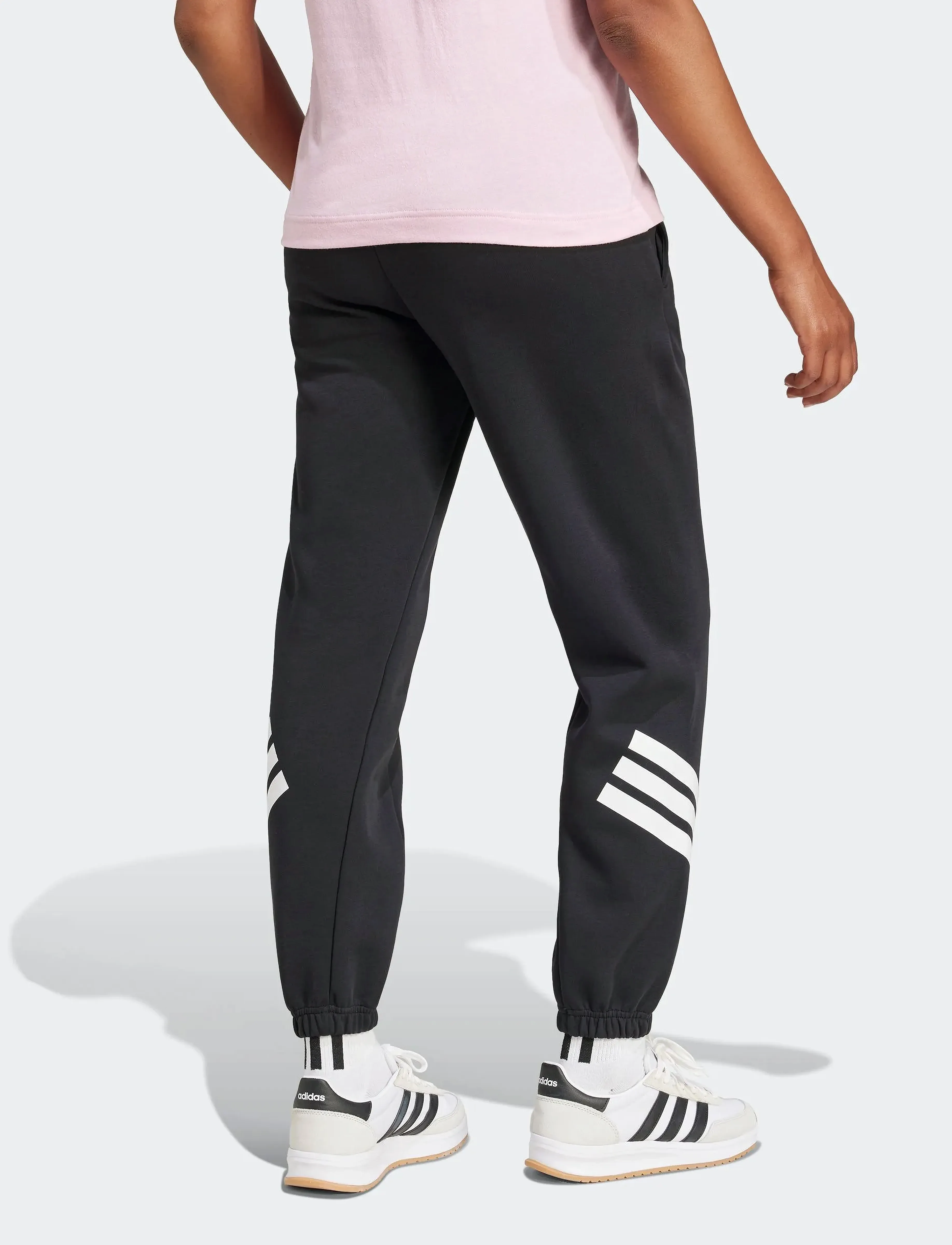adidas Sportswear - W FI 3S REG PT - träningsbyxor - black - 5