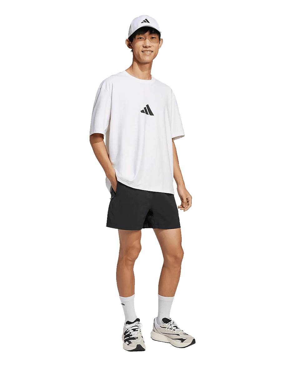 adidas Sportswear - M Z.N.E. TEE LO - oberteile & t-shirts - white - 2