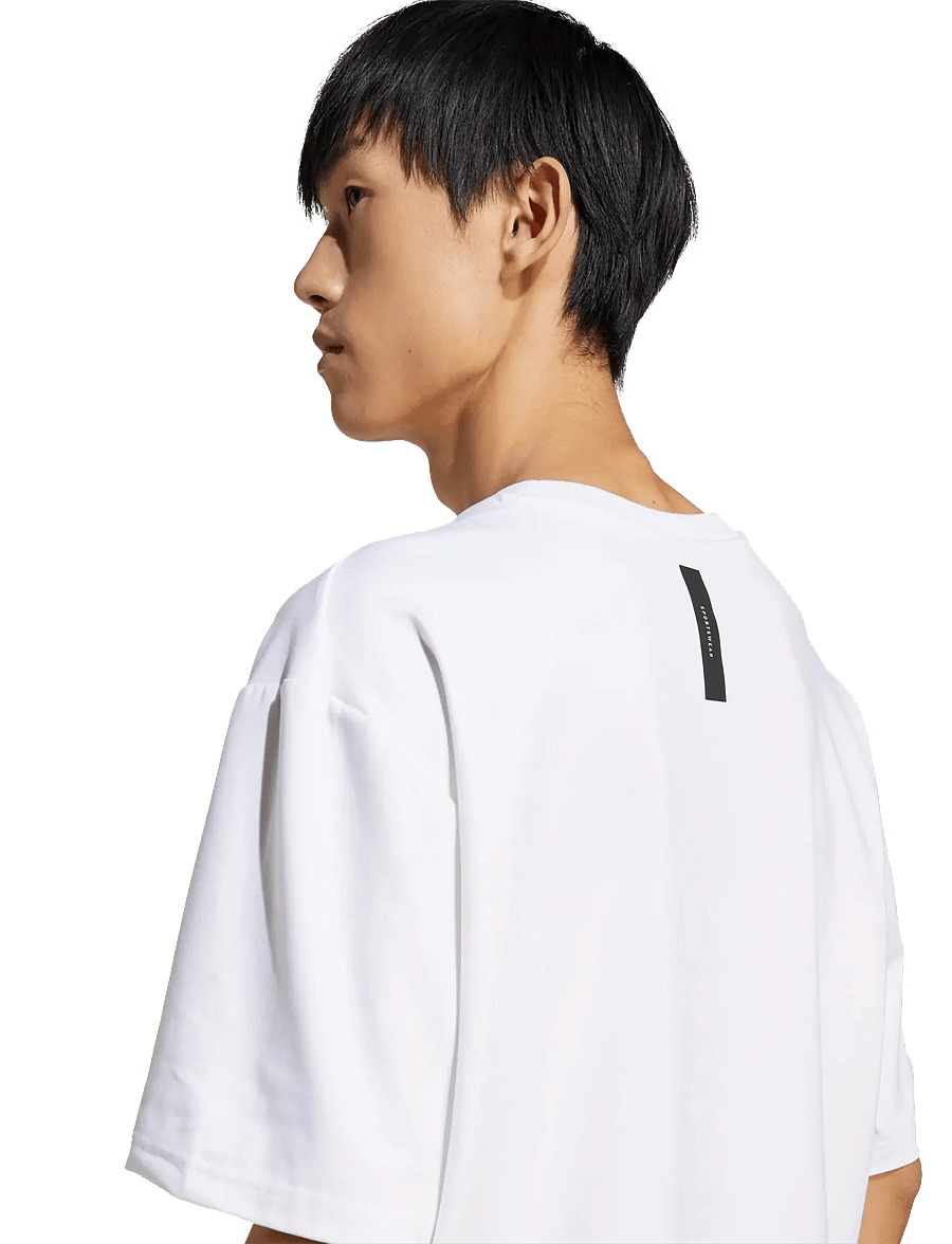 adidas Sportswear - M Z.N.E. TEE LO - oberteile & t-shirts - white - 3