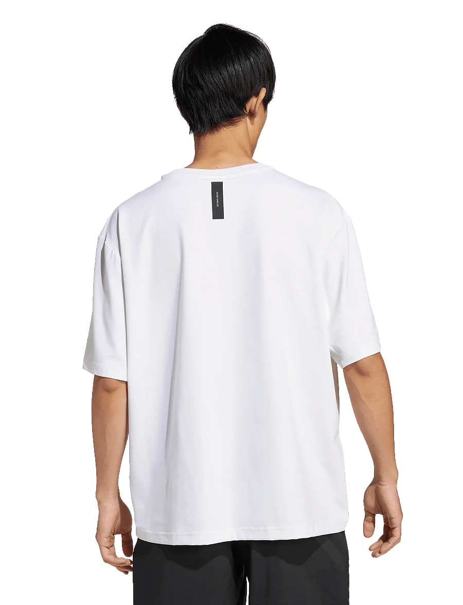 adidas Sportswear - M Z.N.E. TEE LO - oberteile & t-shirts - white - 5