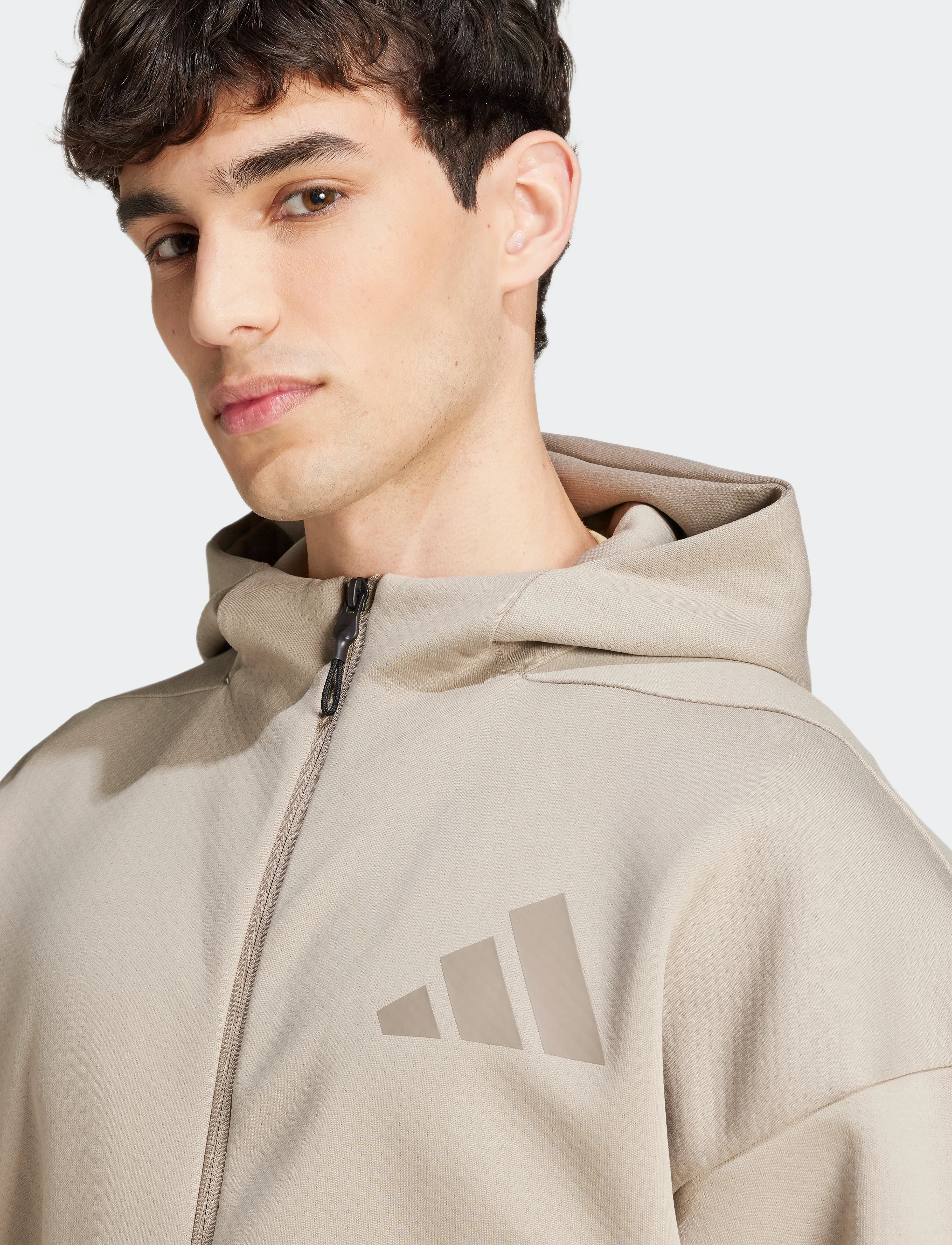 adidas Sportswear - M Z.N.E. FZ - fleece og mellemlag - putbei - 3
