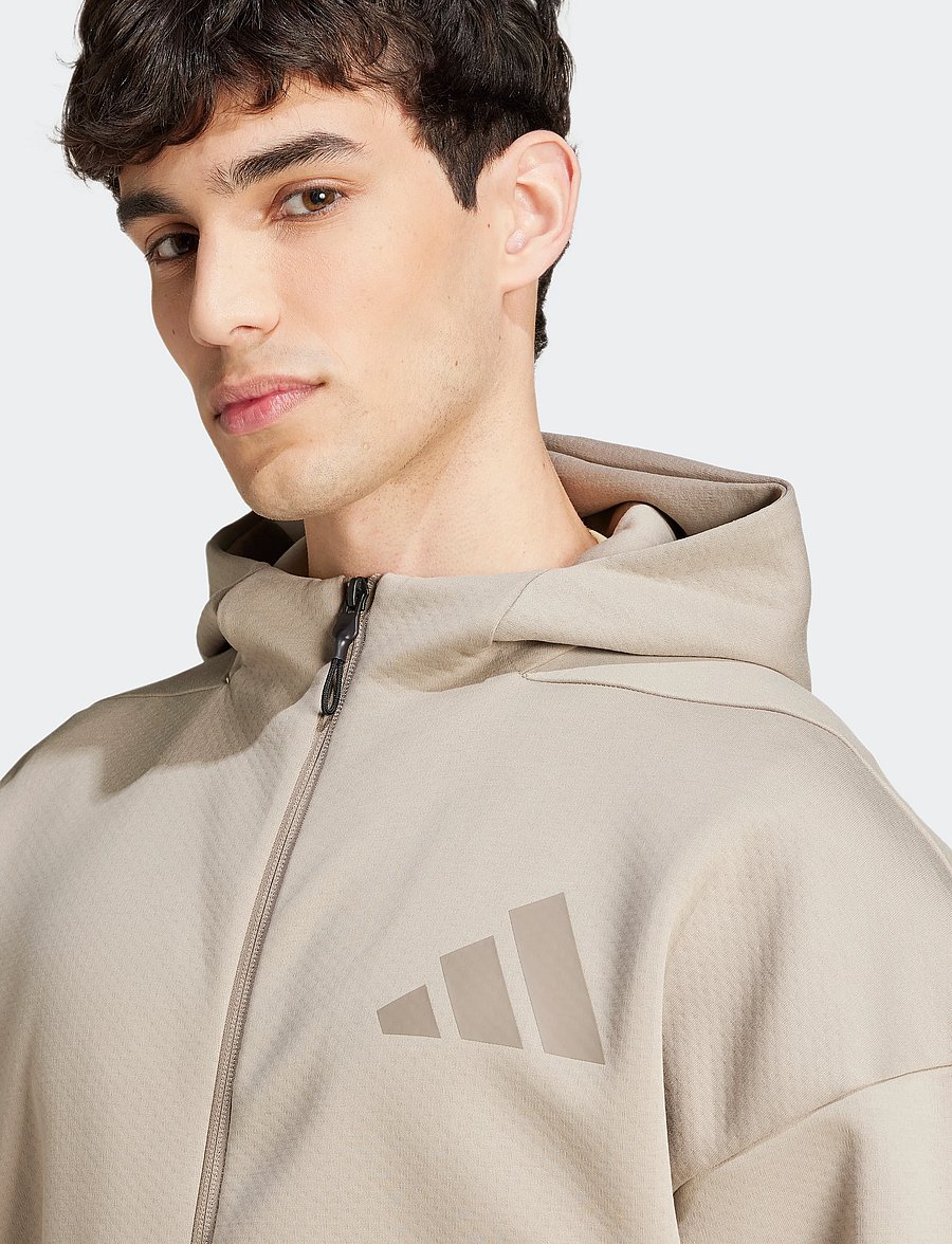 adidas Sportswear - M Z.N.E. FZ - fleece og mellemlag - putbei - 3