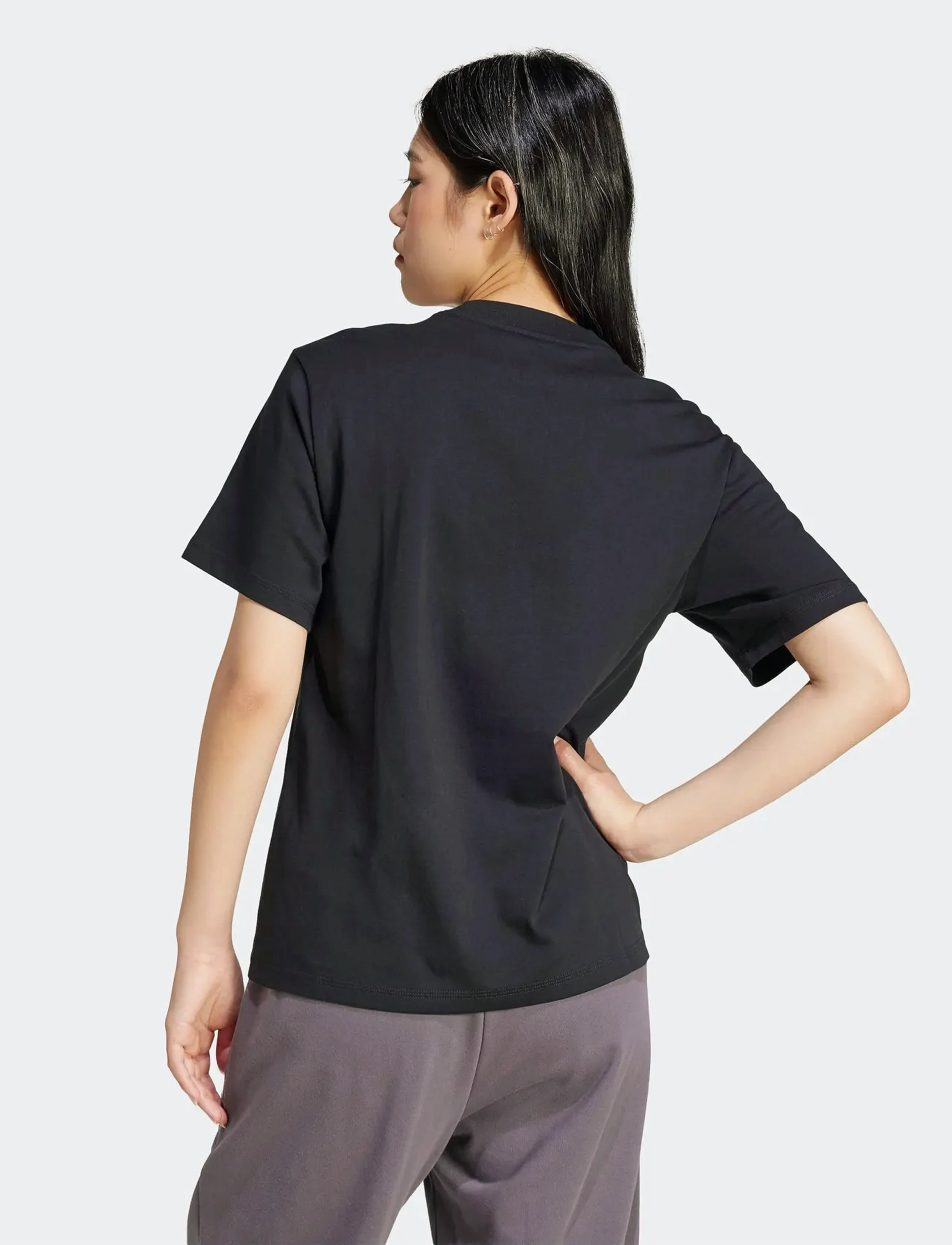 adidas Sportswear - W BL SJ T - t-särgid - black/white - 4