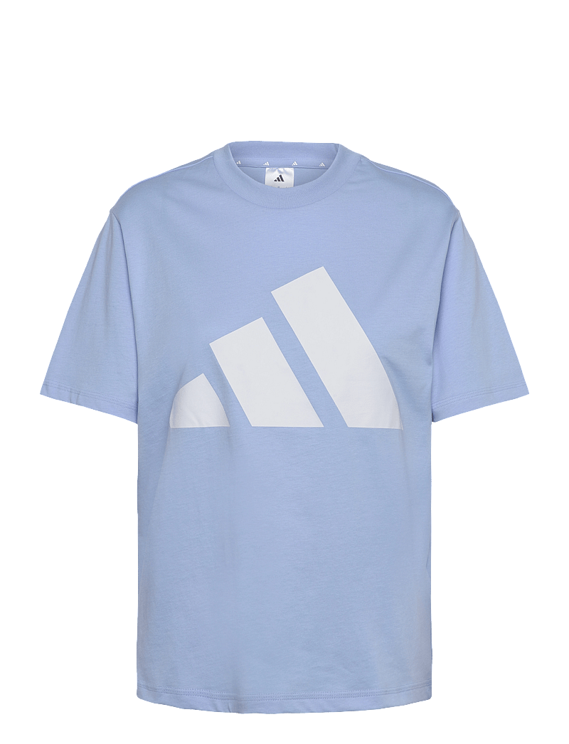 adidas Sportswear - W BL SJ T - t-shirts - globlu/white - 1