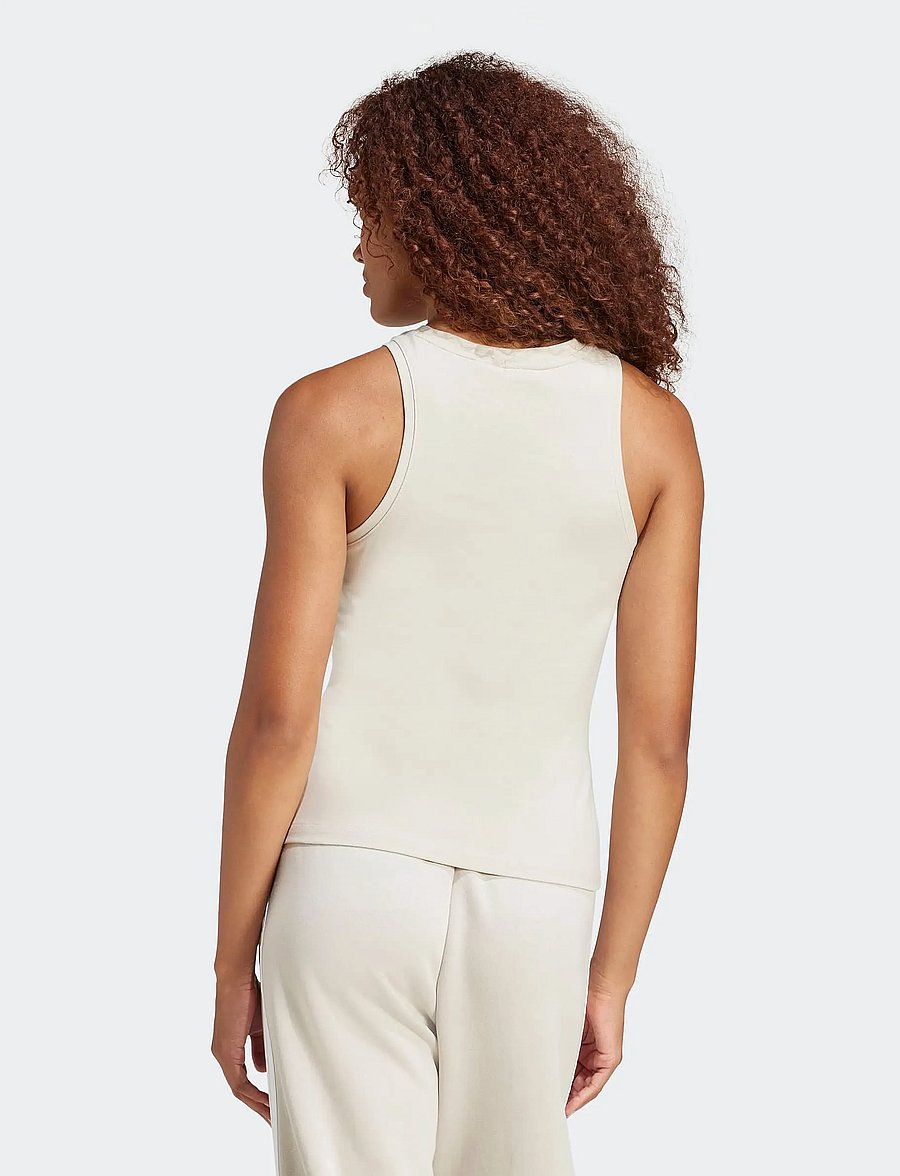 adidas Sportswear - W LIN SJ TK - tank tops - wonalu/white - 4