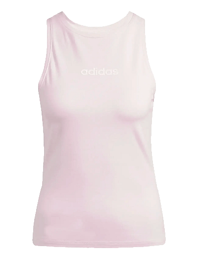 adidas Sportswear W LIN SJ TK - Toppar & T-shirts - CLPINK/WHITE / pink/rose