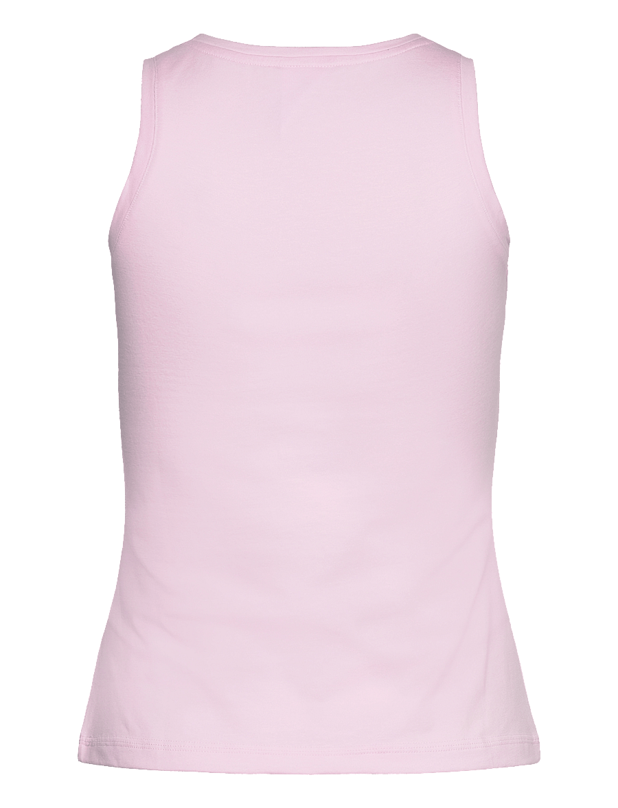 adidas Sportswear - W LIN SJ TK - tank tops - clpink/white - 2