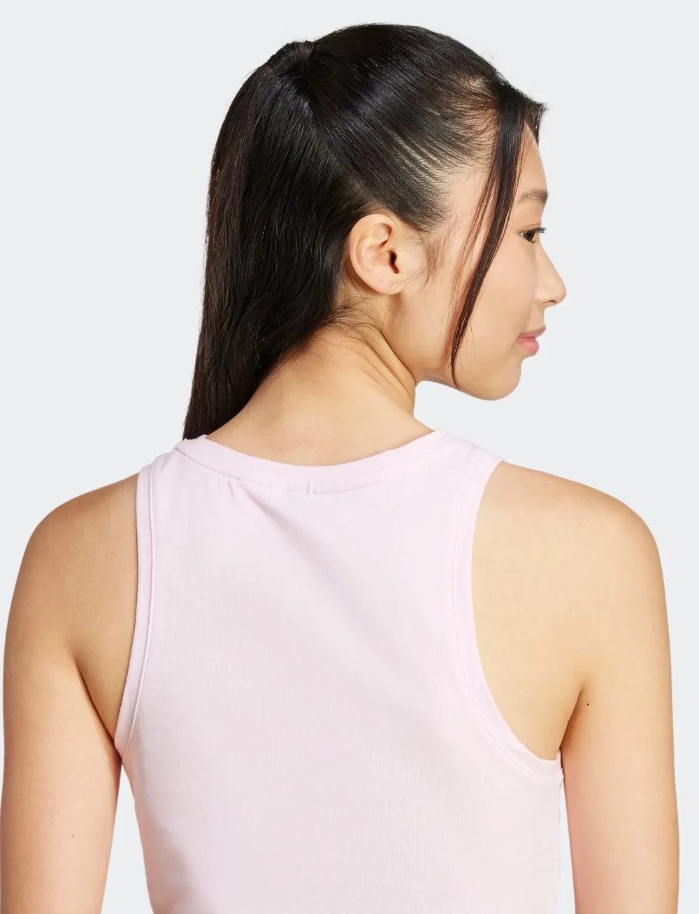 adidas Sportswear - W LIN SJ TK - Õlapaeltega pluusid - clpink/white - 4