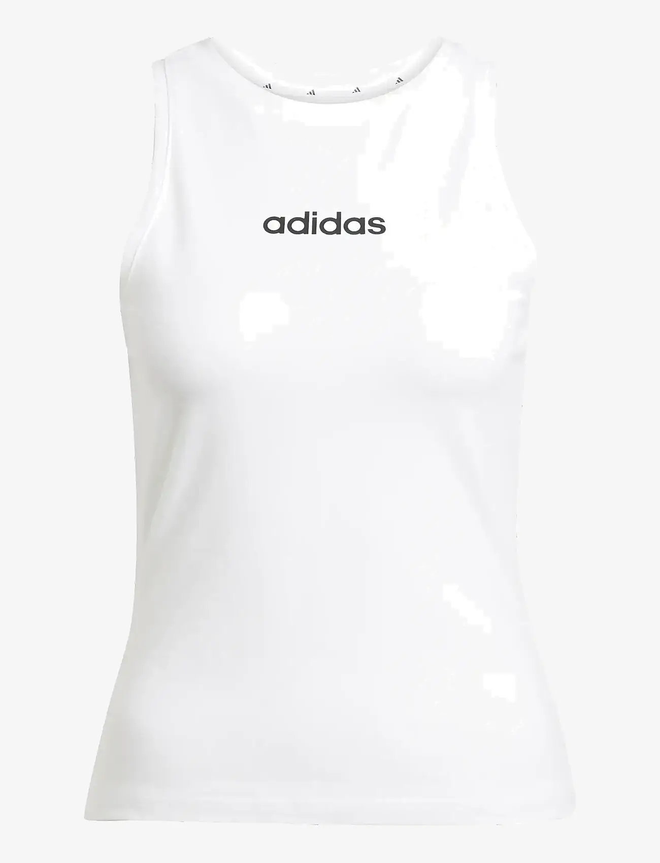 adidas Sportswear - W LIN SJ TK - tanktops - white/black - 1