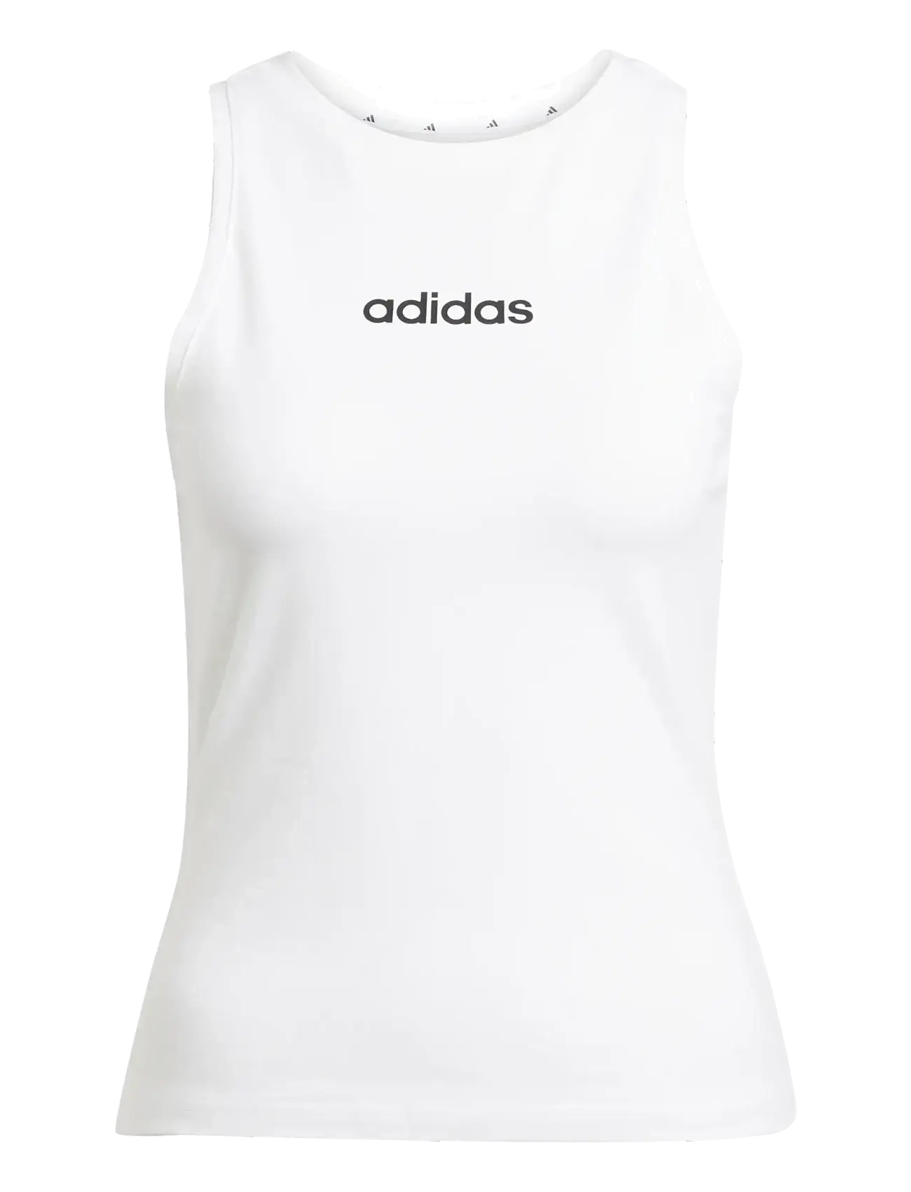 adidas Sportswear W LIN SJ TK - Kleidung - WHITE/BLACK / white