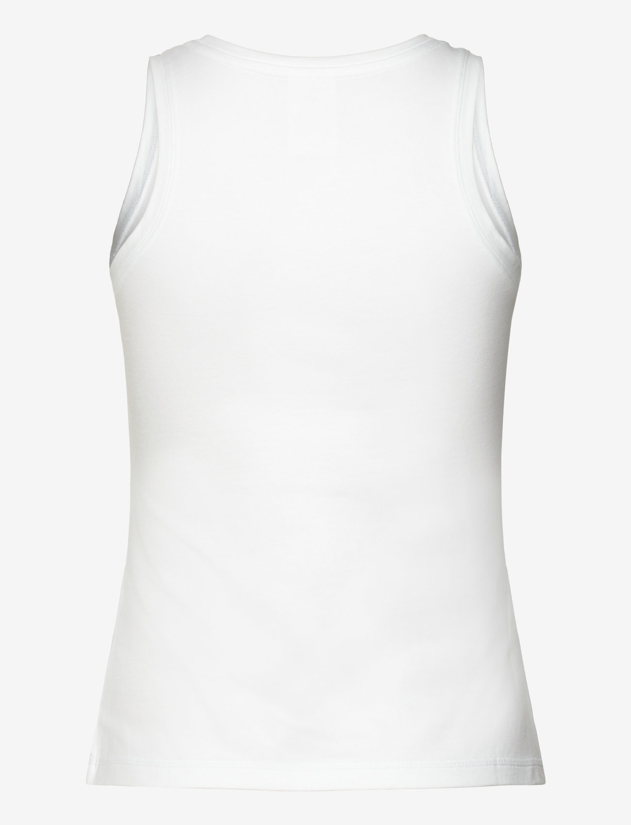 adidas Sportswear - W LIN SJ TK - tanktops - white/black - 2