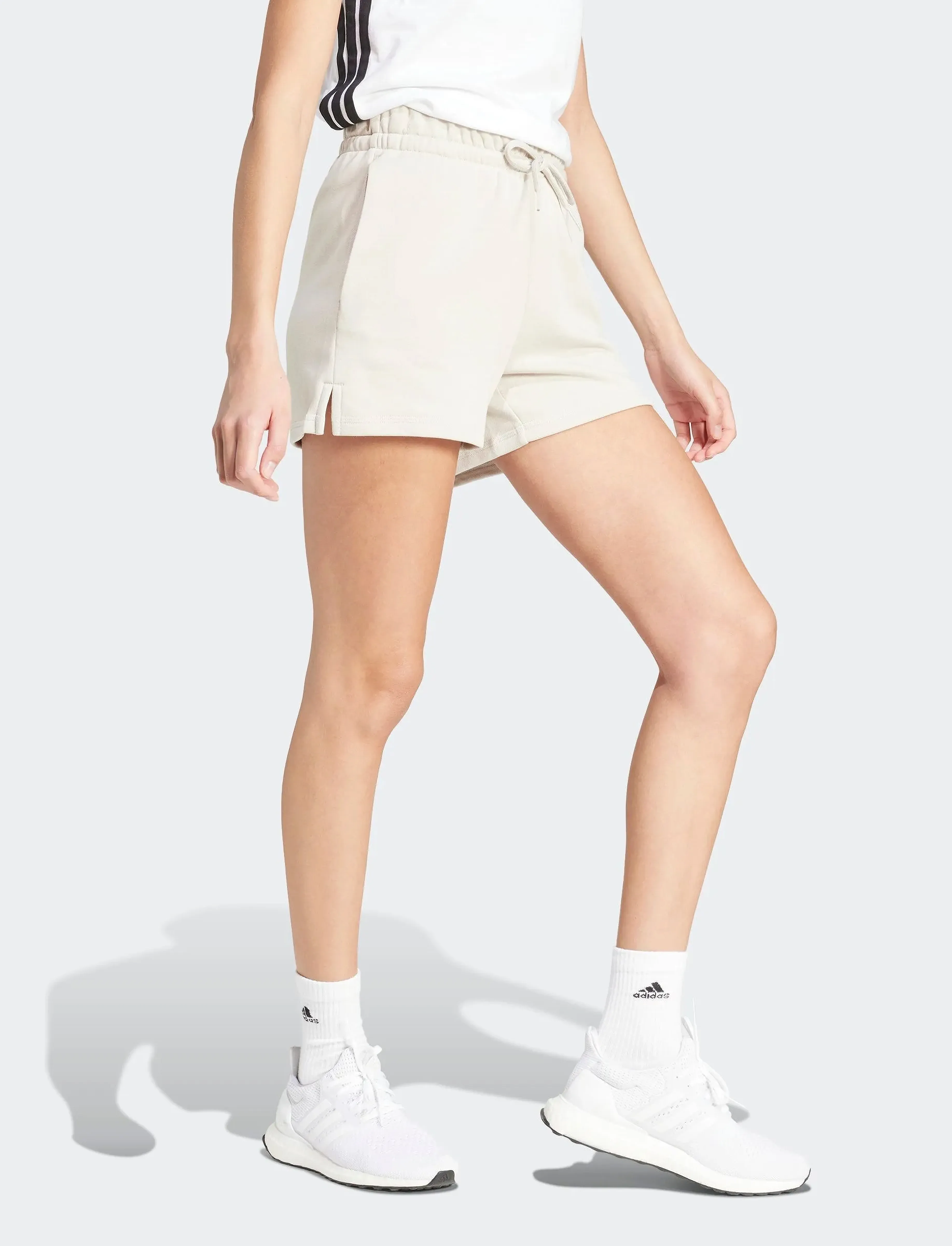 adidas Sportswear W Sl Fc Sho, Kvinder, Sweatshorts, Beige, Str: L