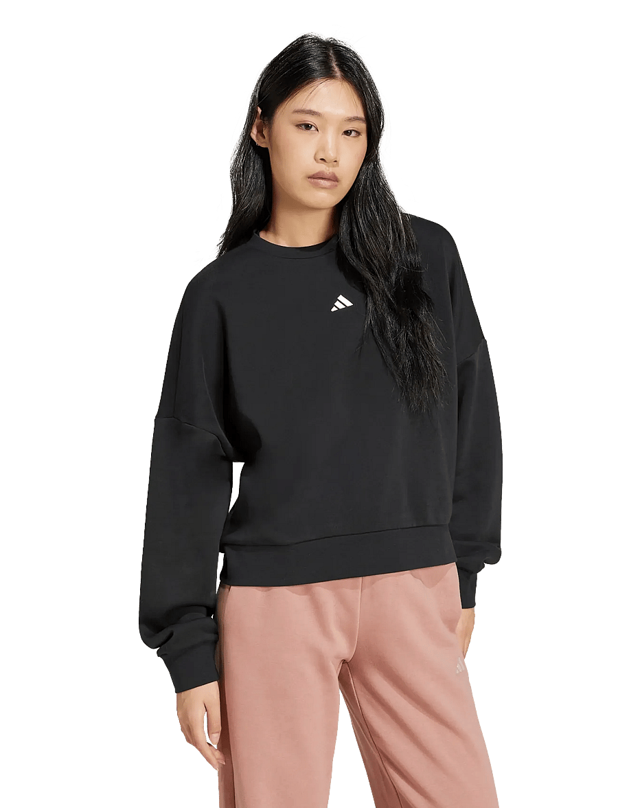 adidas Sportswear - W SL FC SWT - sweats et sweats à capuche - black/white - 0