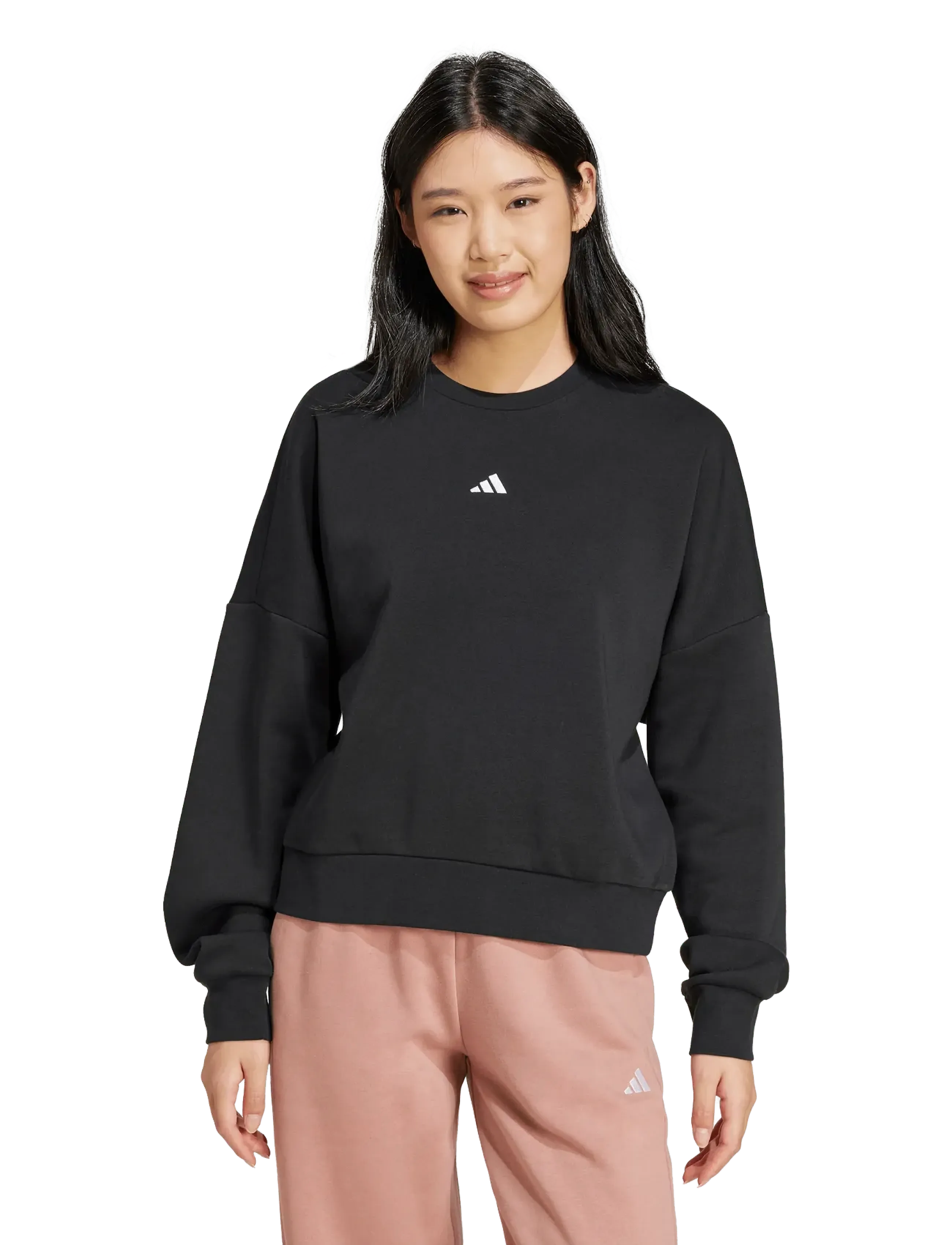 adidas Sportswear - W SL FC SWT - sweats et sweats à capuche - black/white - 2
