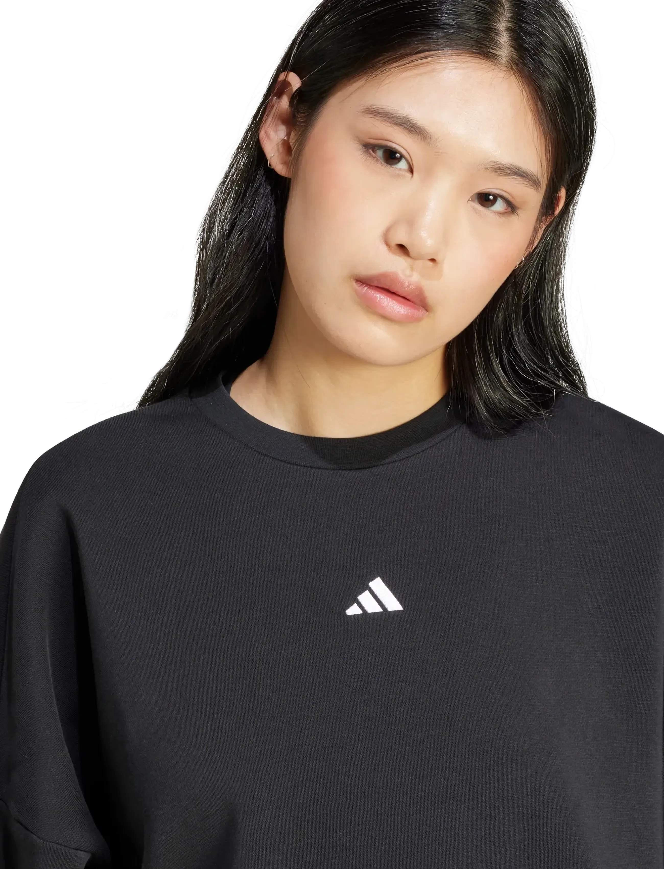 adidas Sportswear - W SL FC SWT - sweats et sweats à capuche - black/white - 4