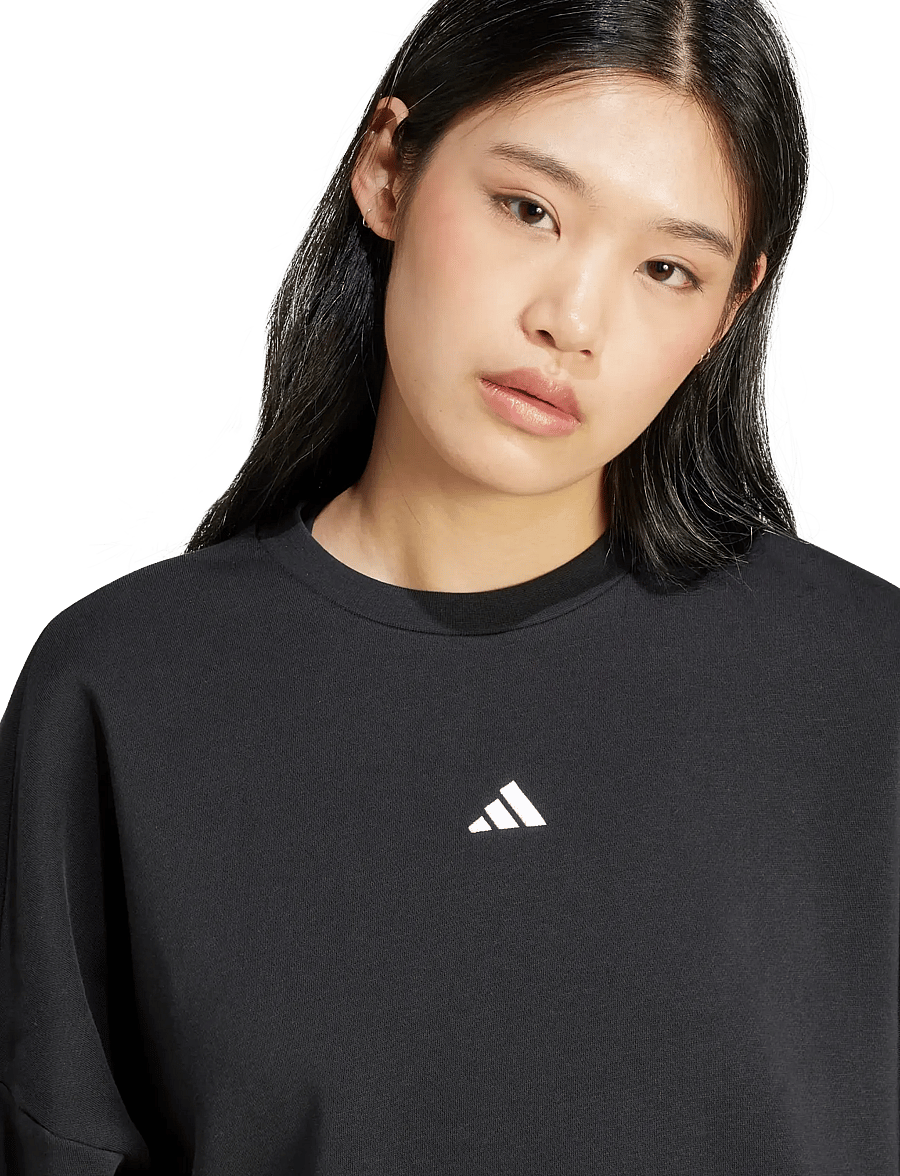 adidas Sportswear - W SL FC SWT - sweats et sweats à capuche - black/white - 4