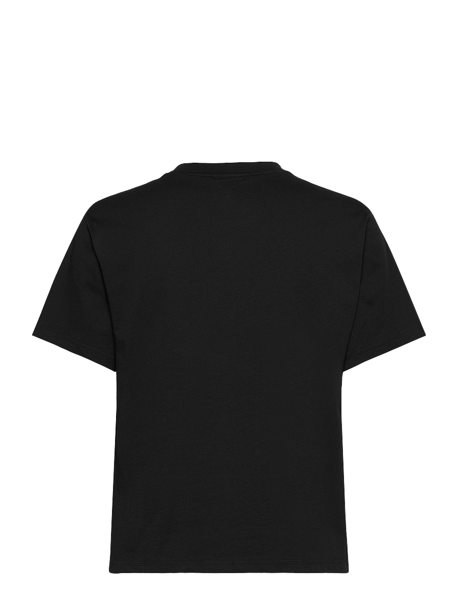 adidas Sportswear - W SL SJ T - t-shirts - black/white - 2