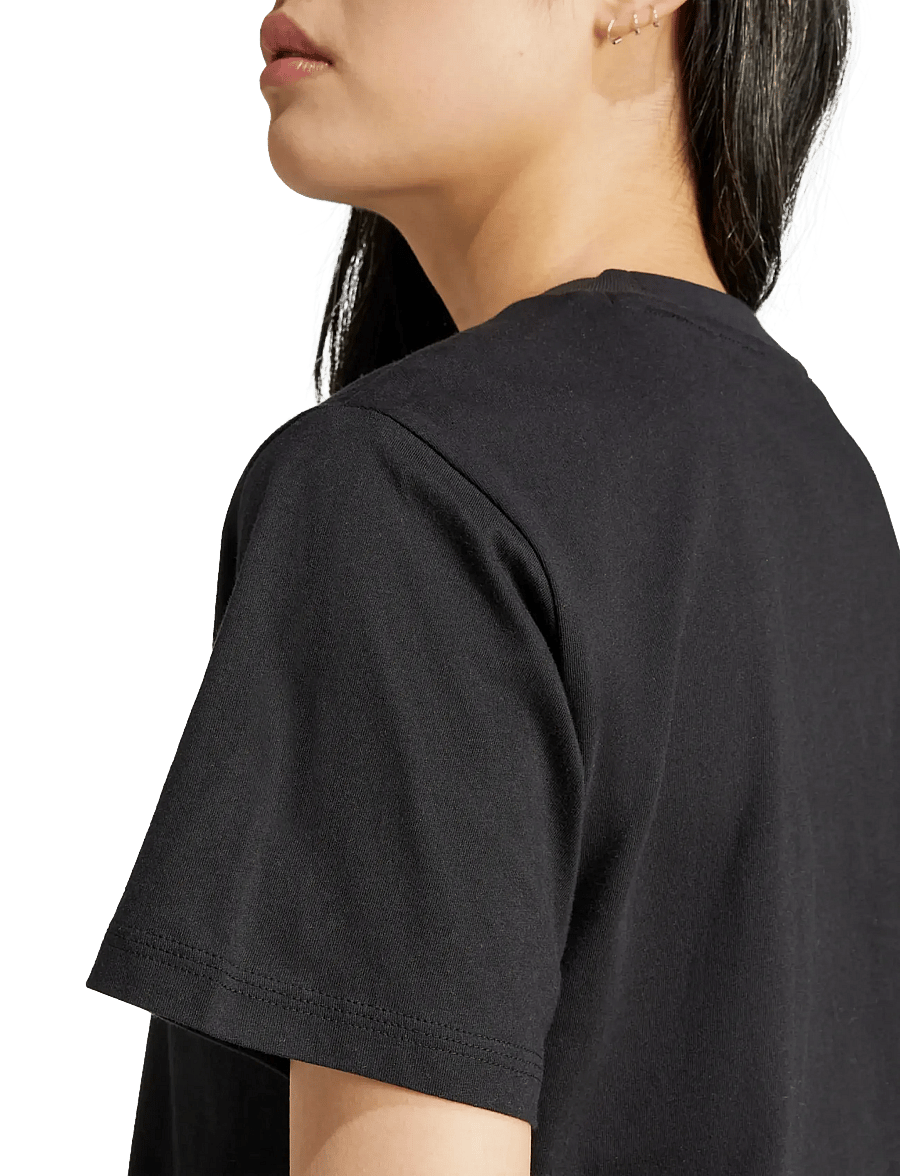 adidas Sportswear - W SL SJ T - t-shirts - black/white - 4