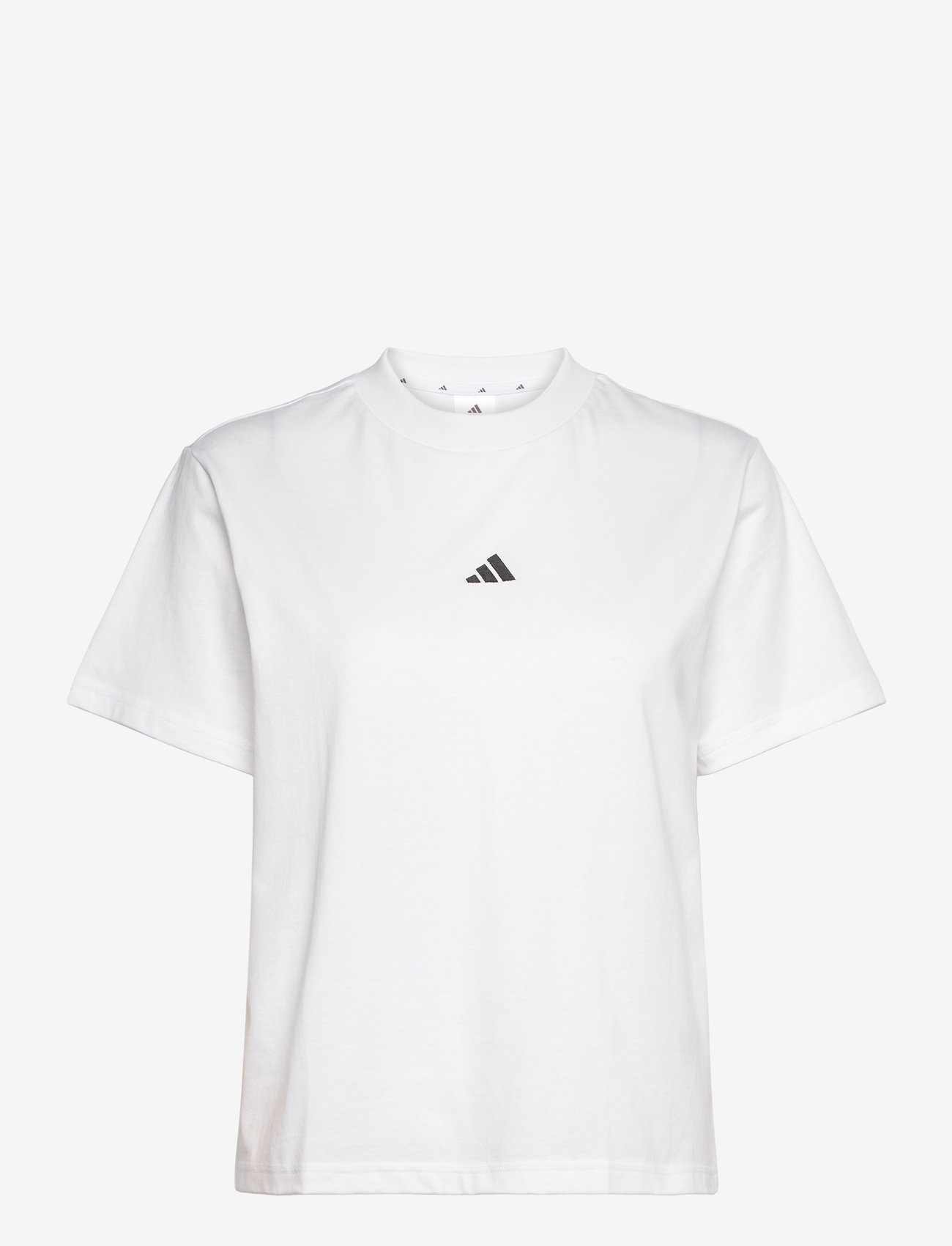 adidas Sportswear - W SL SJ T - t-shirts - white/black - 1