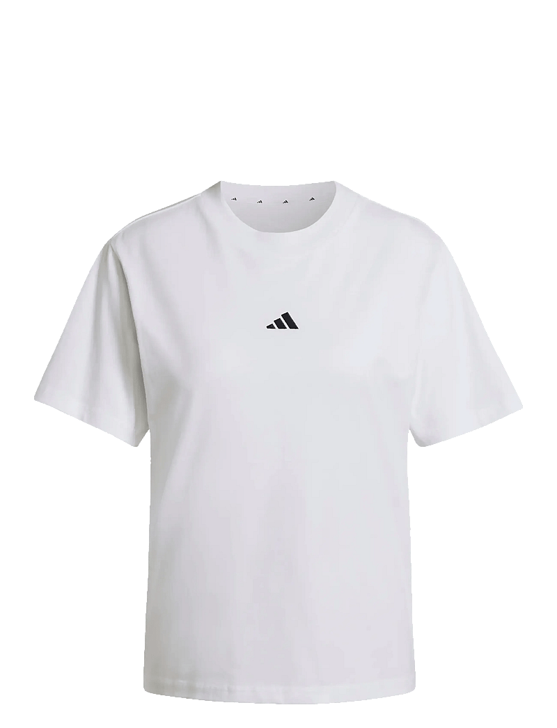 adidas Sportswear - W SL SJ T - t-shirts - white/black - 1