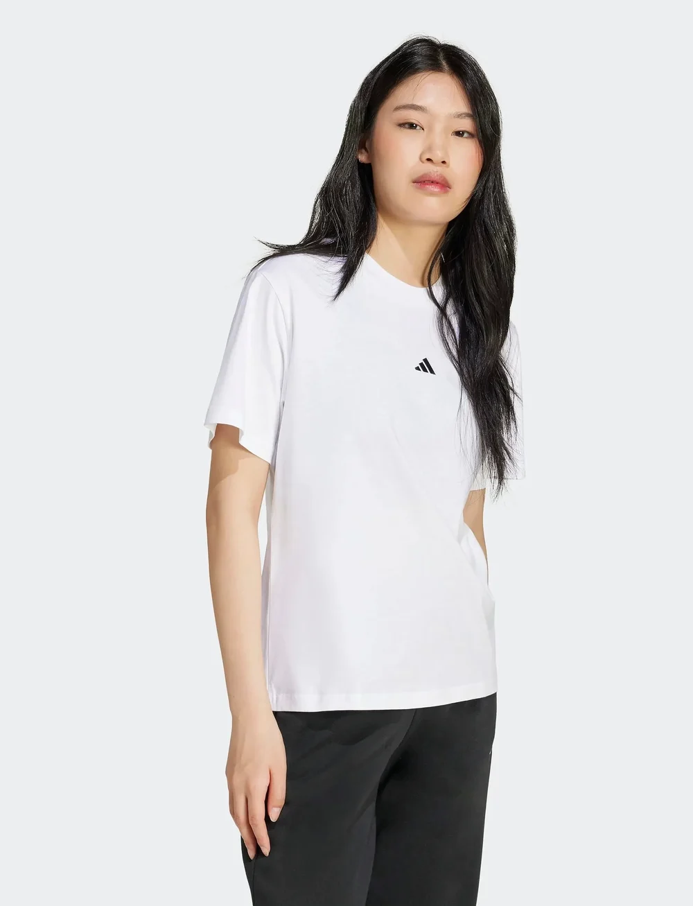 adidas Sportswear - W SL SJ T - t-särgid - white/black - 4