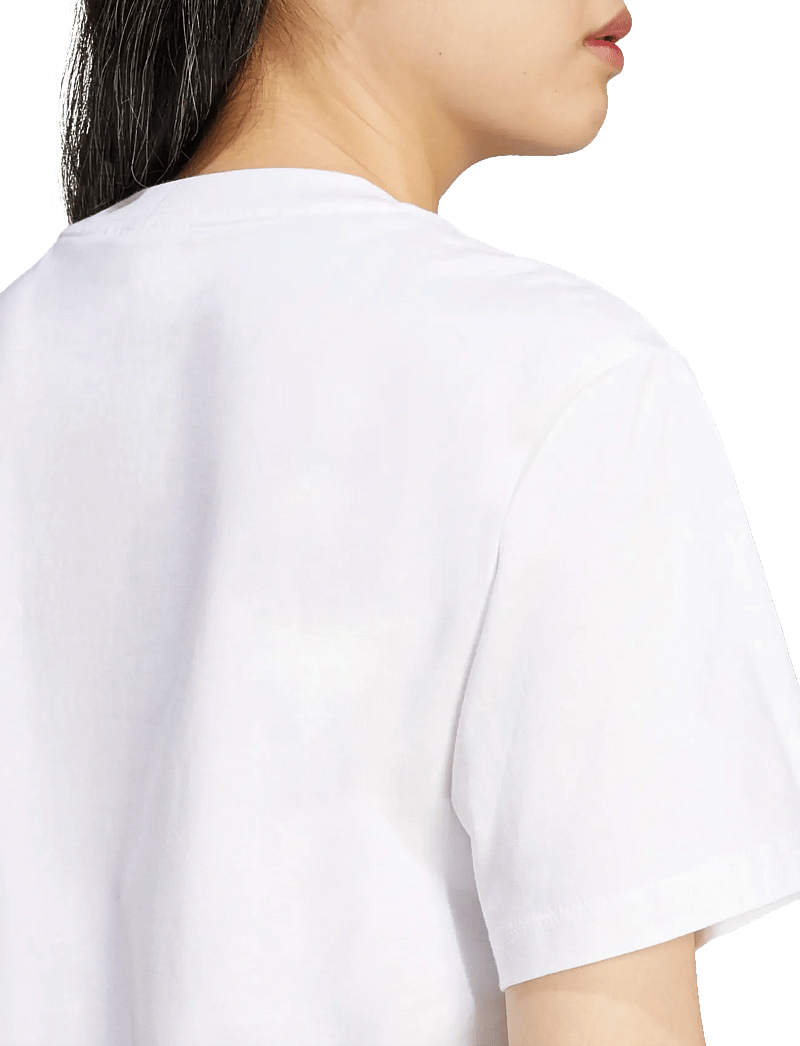 adidas Sportswear - W SL SJ T - t-shirts - white/black - 5