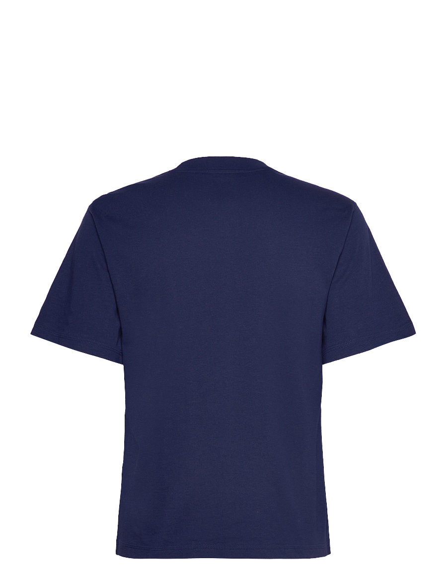 adidas Sportswear - W SL SJ T - t-shirts - dkblue/white - 2