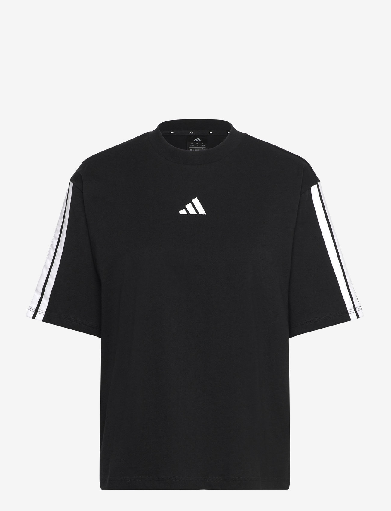 adidas Sportswear - W 3S SJ BF T - t-shirts - black/white - 1
