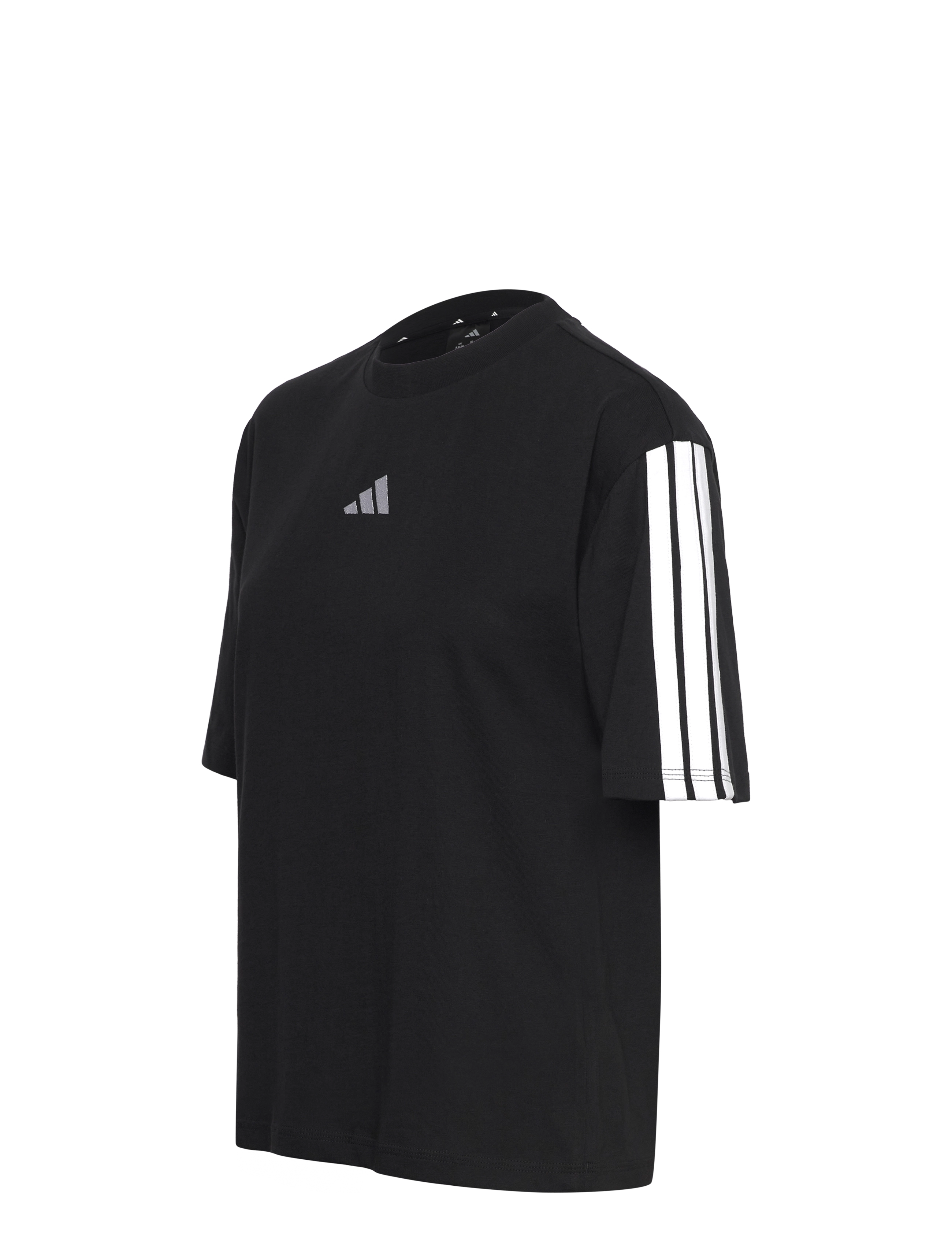 adidas Sportswear - W 3S SJ BF T - t-shirts - black/white - 3