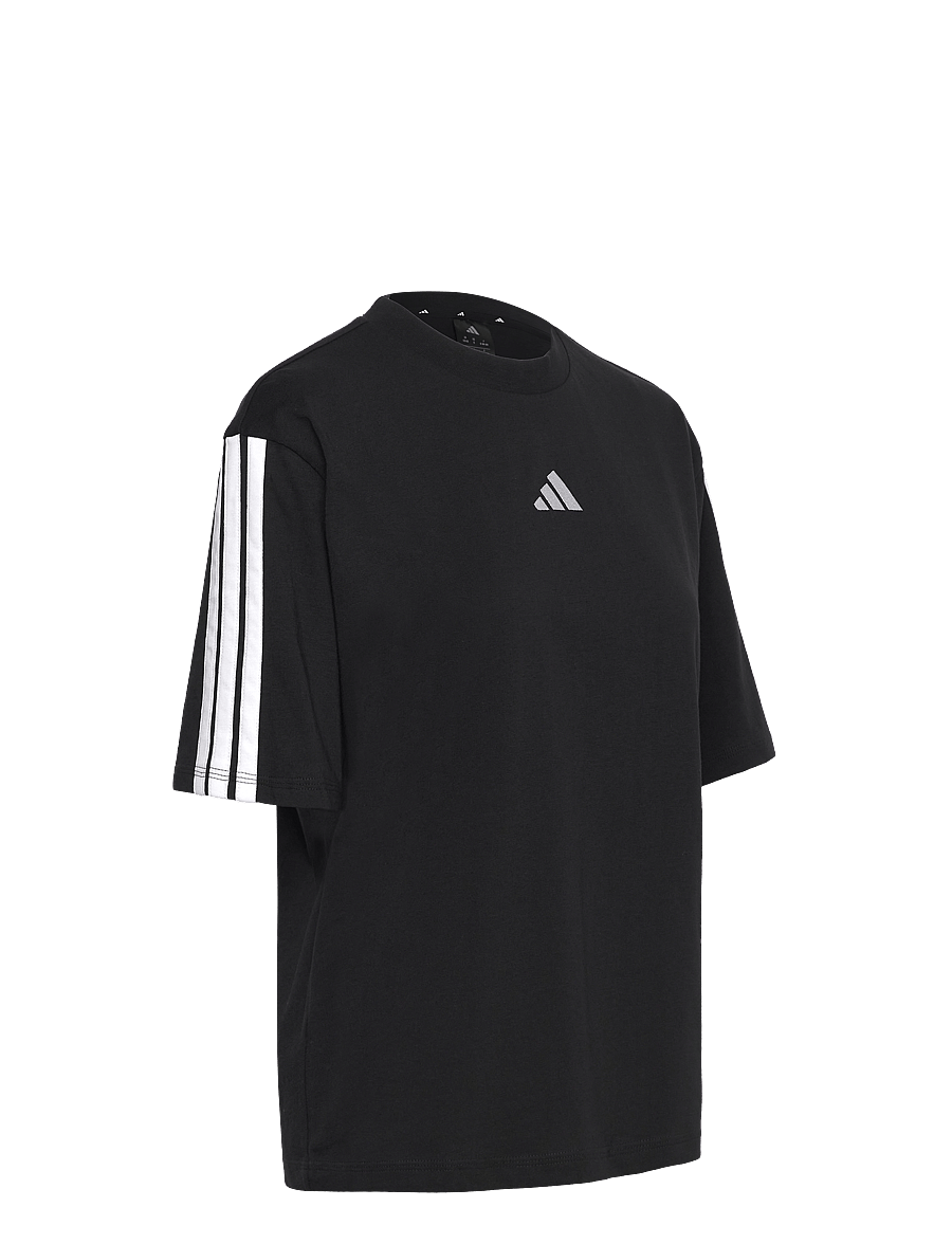 adidas Sportswear - W 3S SJ BF T - t-shirts - black/white - 4