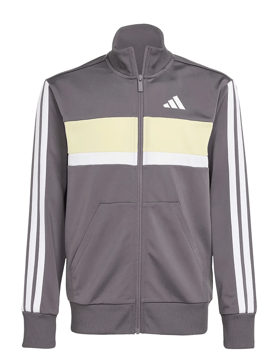 adidas Sportswear - J 3S TIBERIO TS - trainingsanzug - grestr/white/powyel - 3