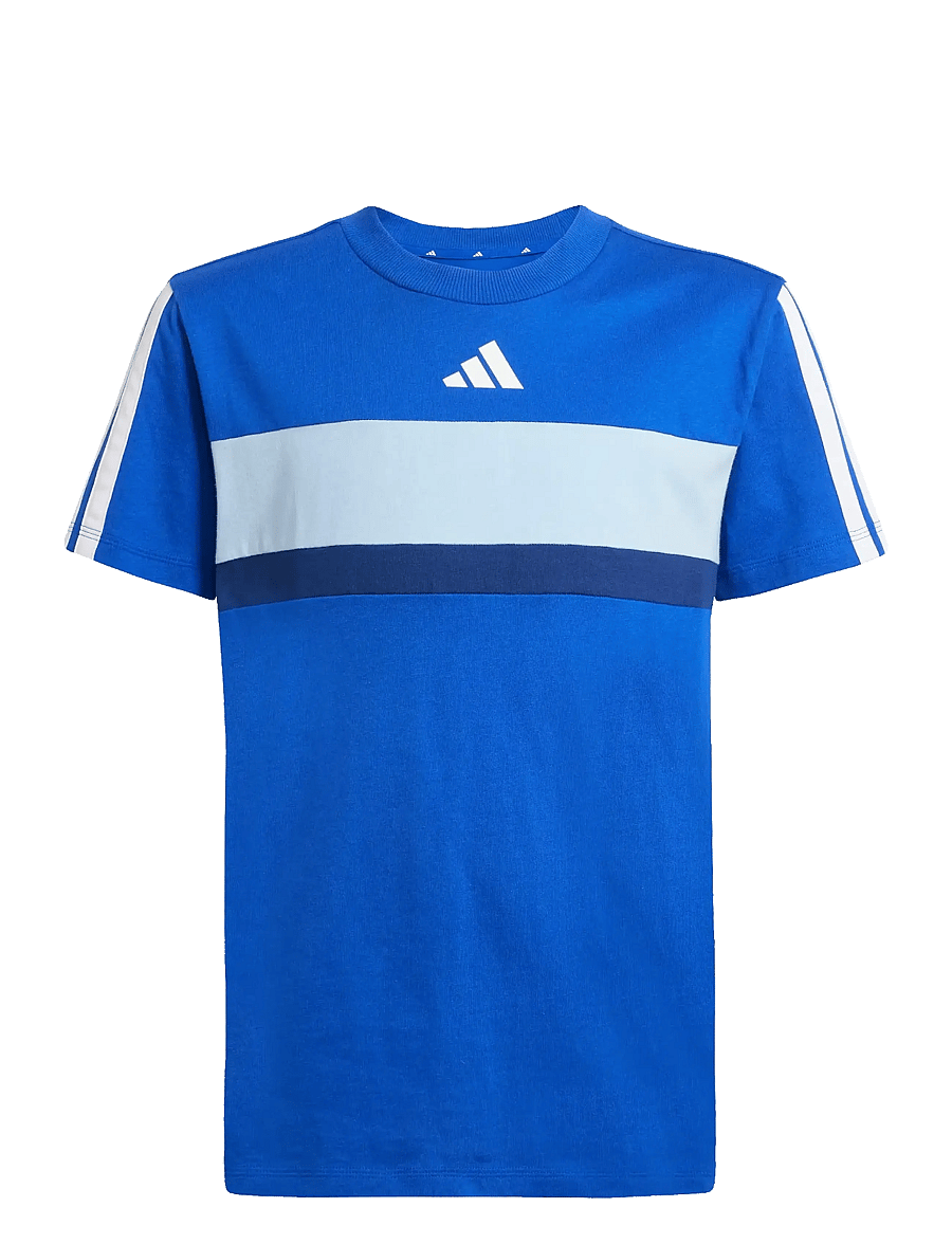 adidas Sportswear - J 3S TIB T - kortærmede t-shirts - royblu/cwhite - 1