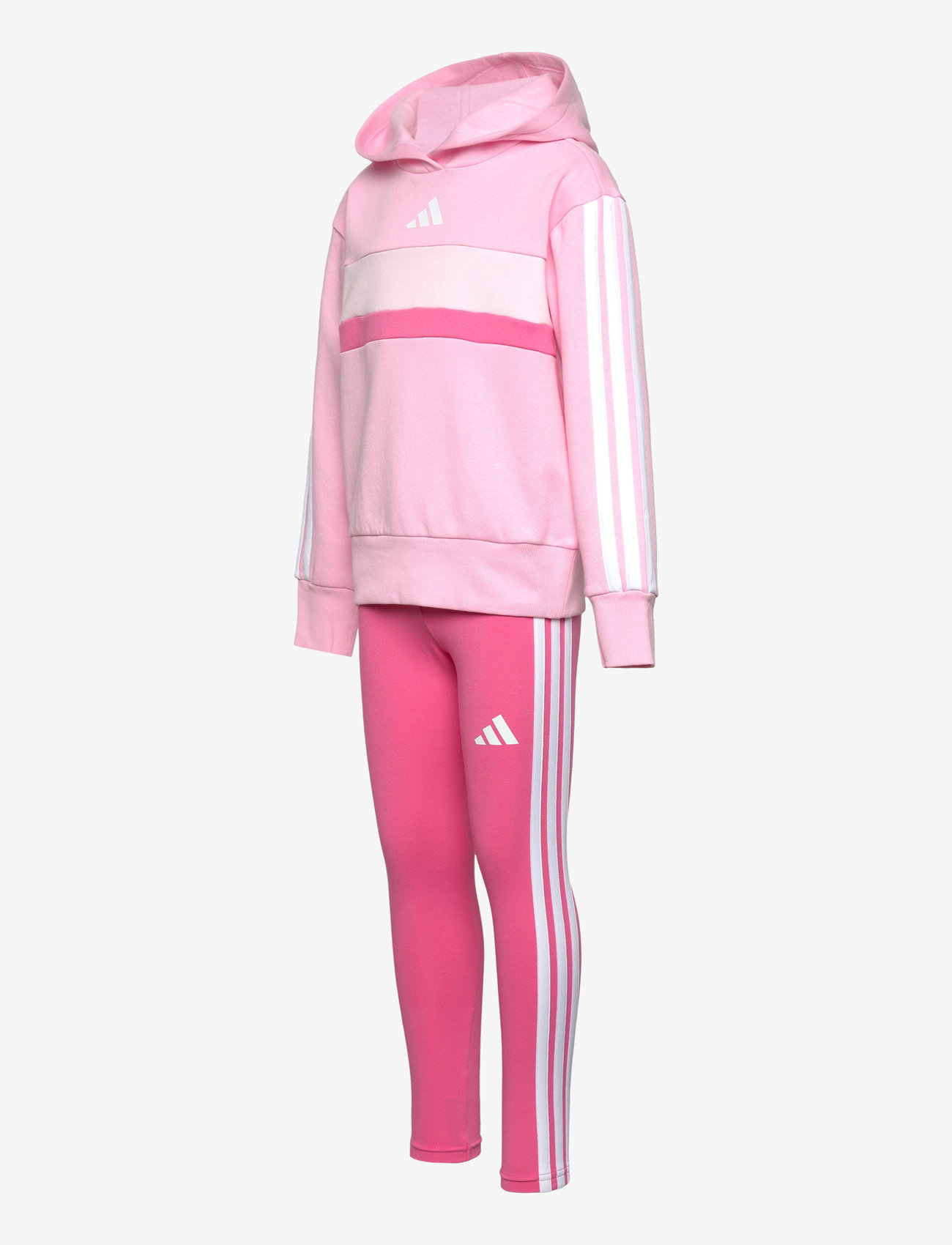 adidas Sportswear - LG 3S TIB FL ST - treeningriided ja 2-osalised komplektid - trupnk/white/clpink - 3