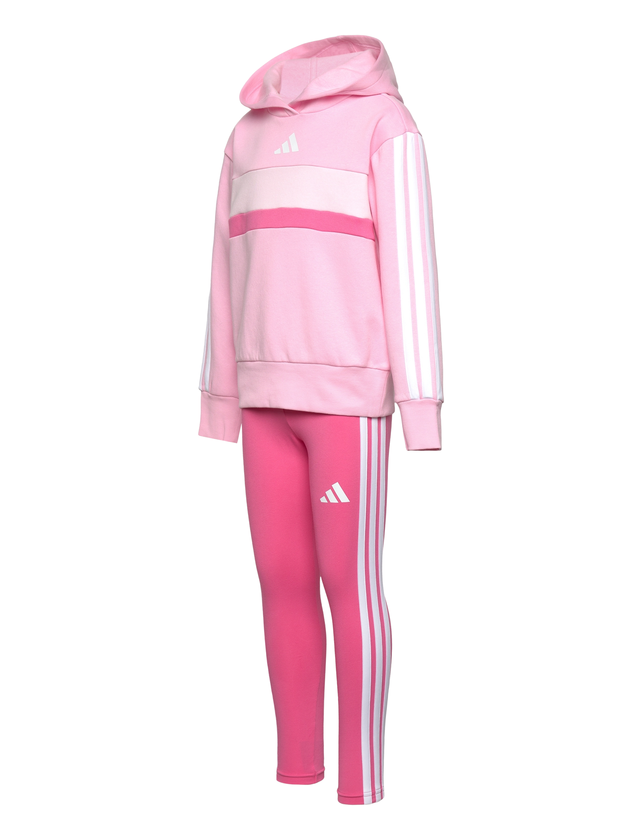 adidas Sportswear - LG 3S TIB FL ST - hlaupafatnaður - trupnk/white/clpink - 3