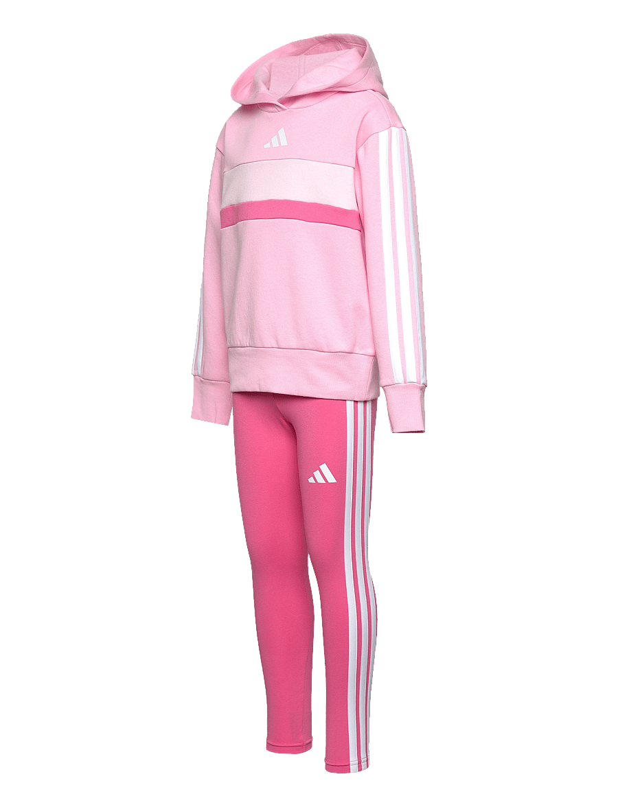 adidas Sportswear - LG 3S TIB FL ST - hlaupafatnaður - trupnk/white/clpink - 3