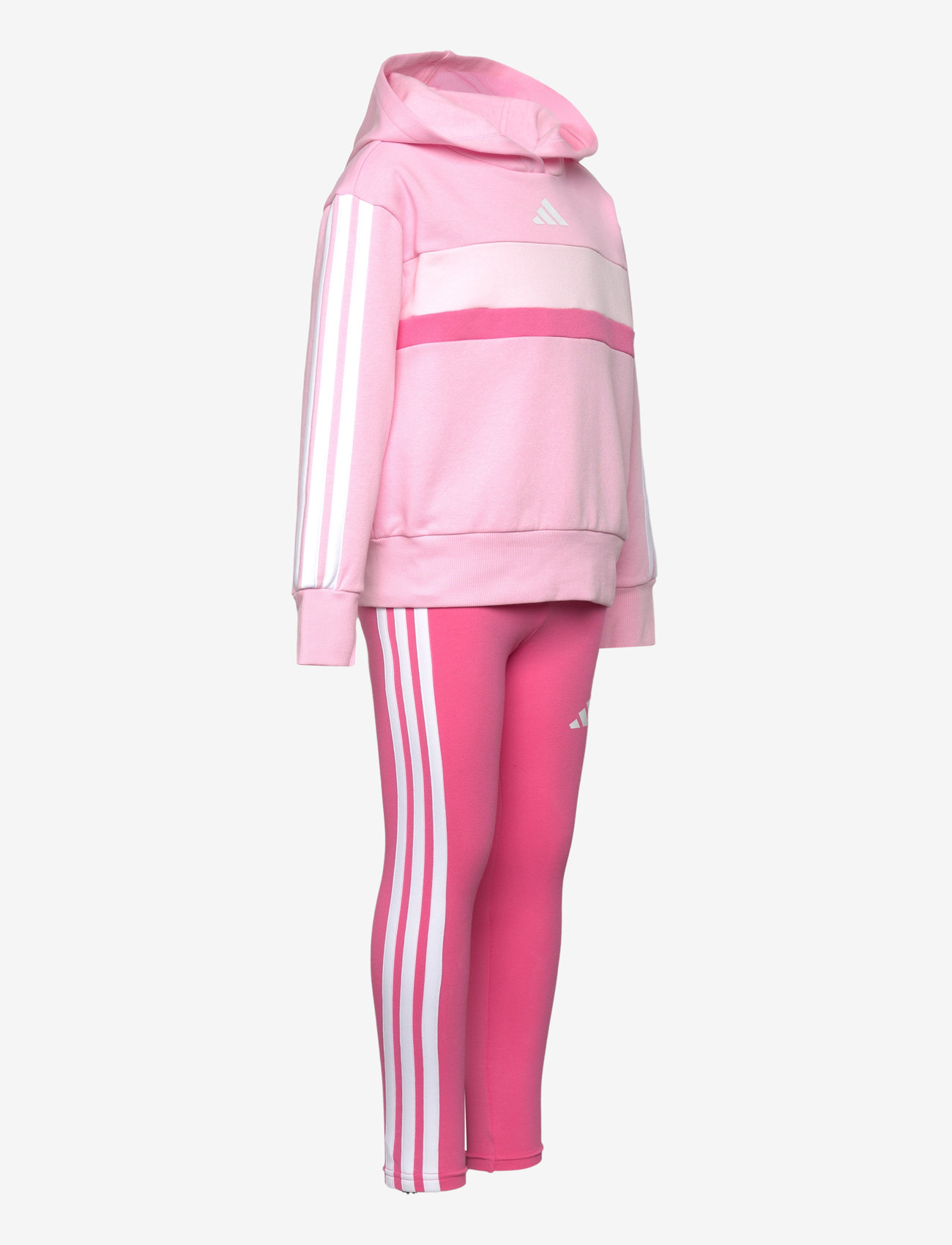 adidas Sportswear - LG 3S TIB FL ST - treeningriided ja 2-osalised komplektid - trupnk/white/clpink - 4