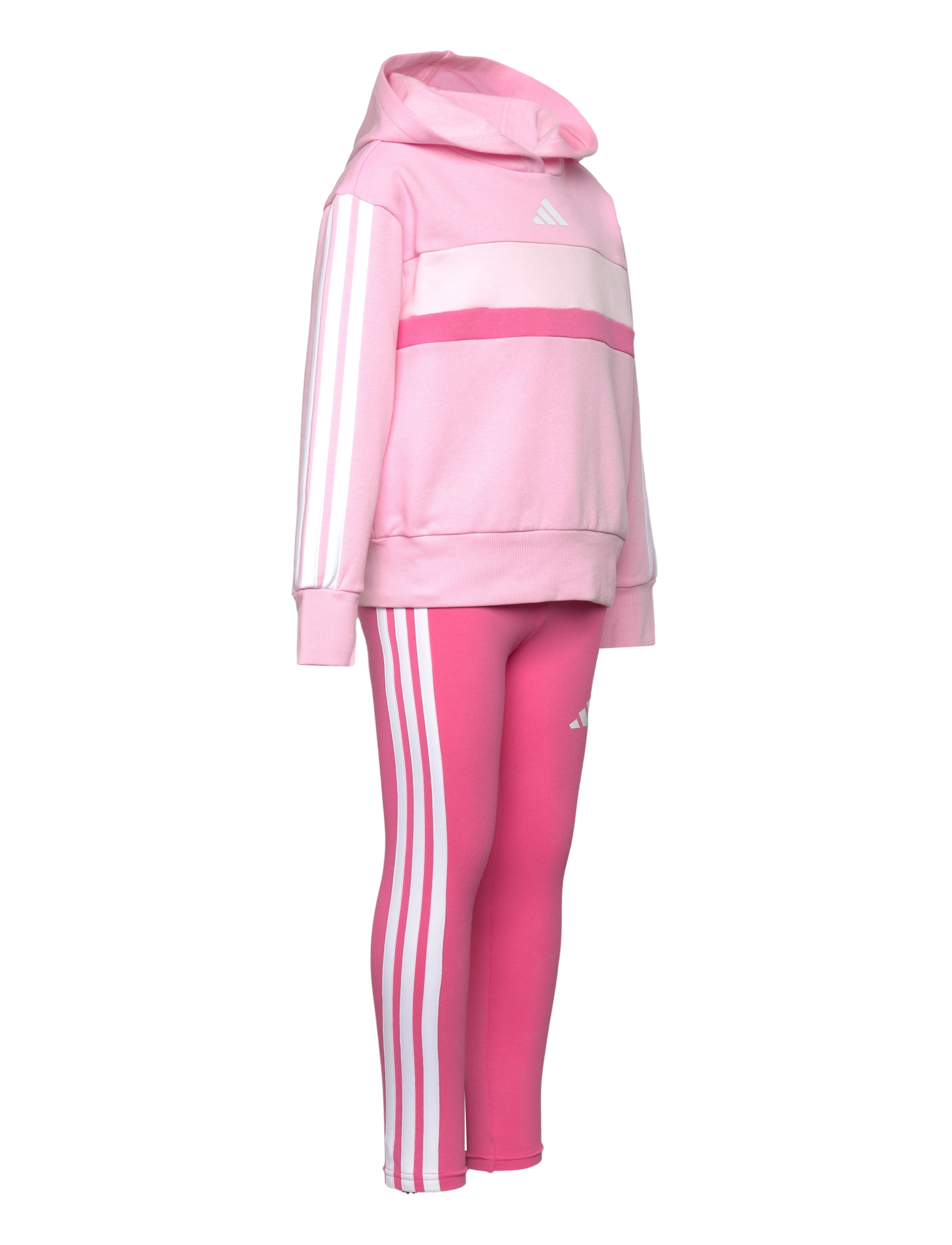 adidas Sportswear - LG 3S TIB FL ST - hlaupafatnaður - trupnk/white/clpink - 4
