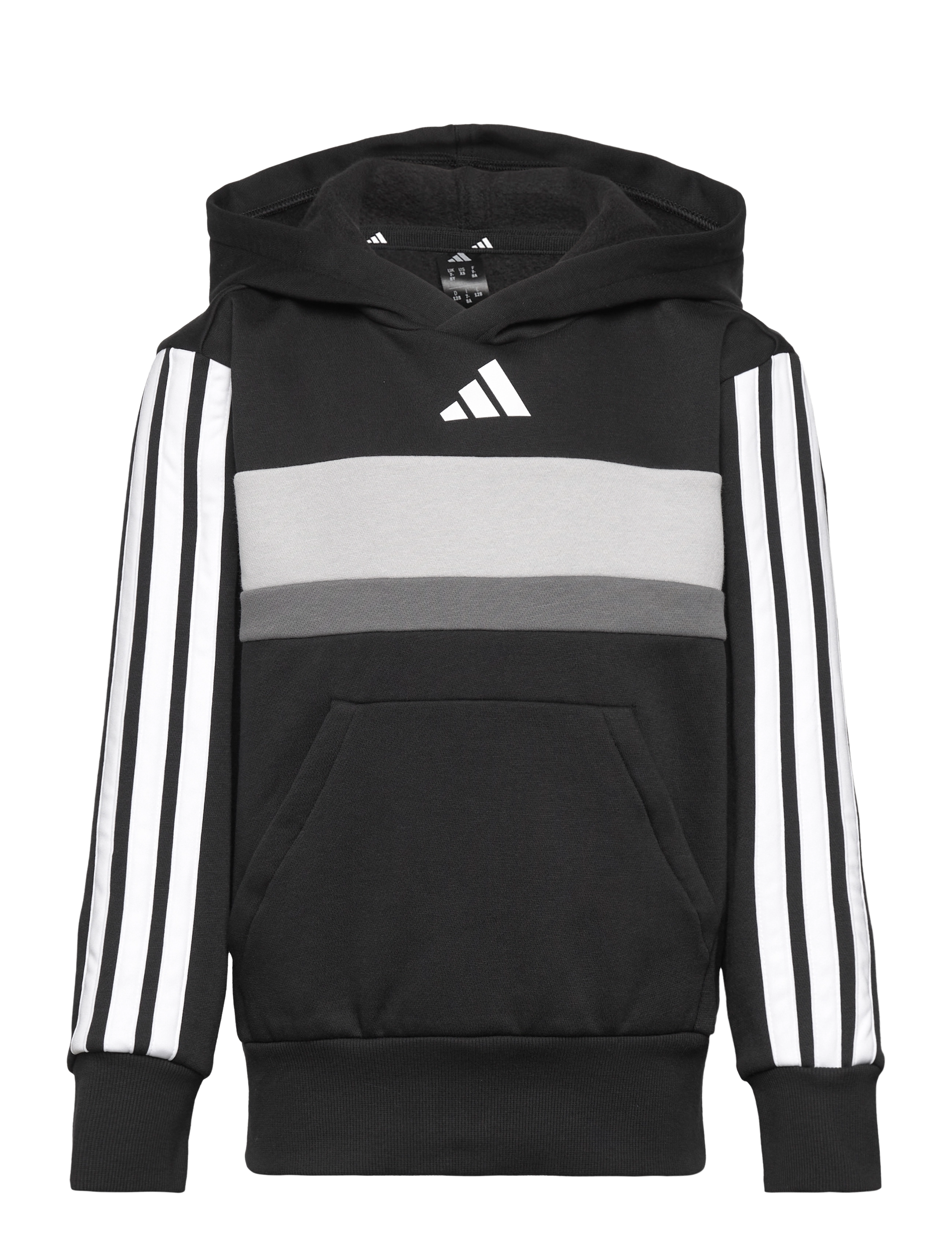 adidas Sportswear J 3S TIB FL HD - Riided - BLACK/WHITE/GRETWO / black