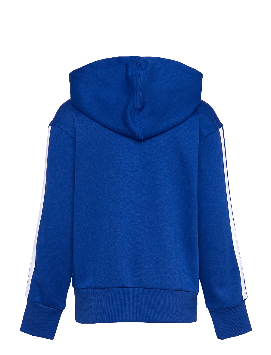 adidas Sportswear - J 3S TIB FL HD - hættetrøjer - royblu/white/globlu - 2