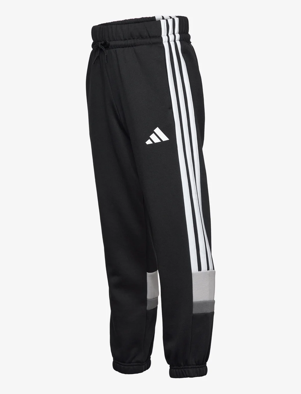 adidas Sportswear - J 3S TIB FL PT - träningsbyxor - black/white/gretwo - 3