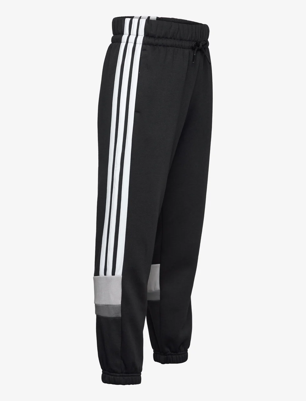 adidas Sportswear - J 3S TIB FL PT - träningsbyxor - black/white/gretwo - 4
